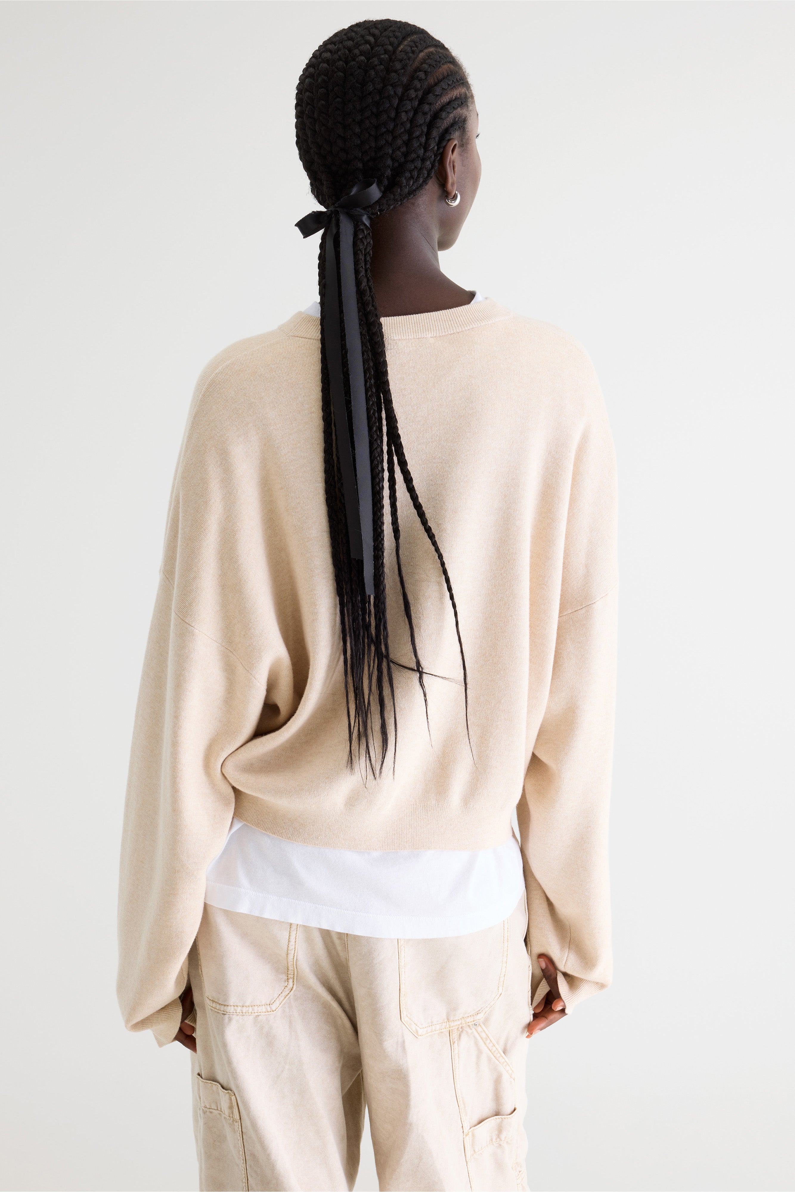 Angum Relaxed Sweater - Oatmeal For Women | Bellerose