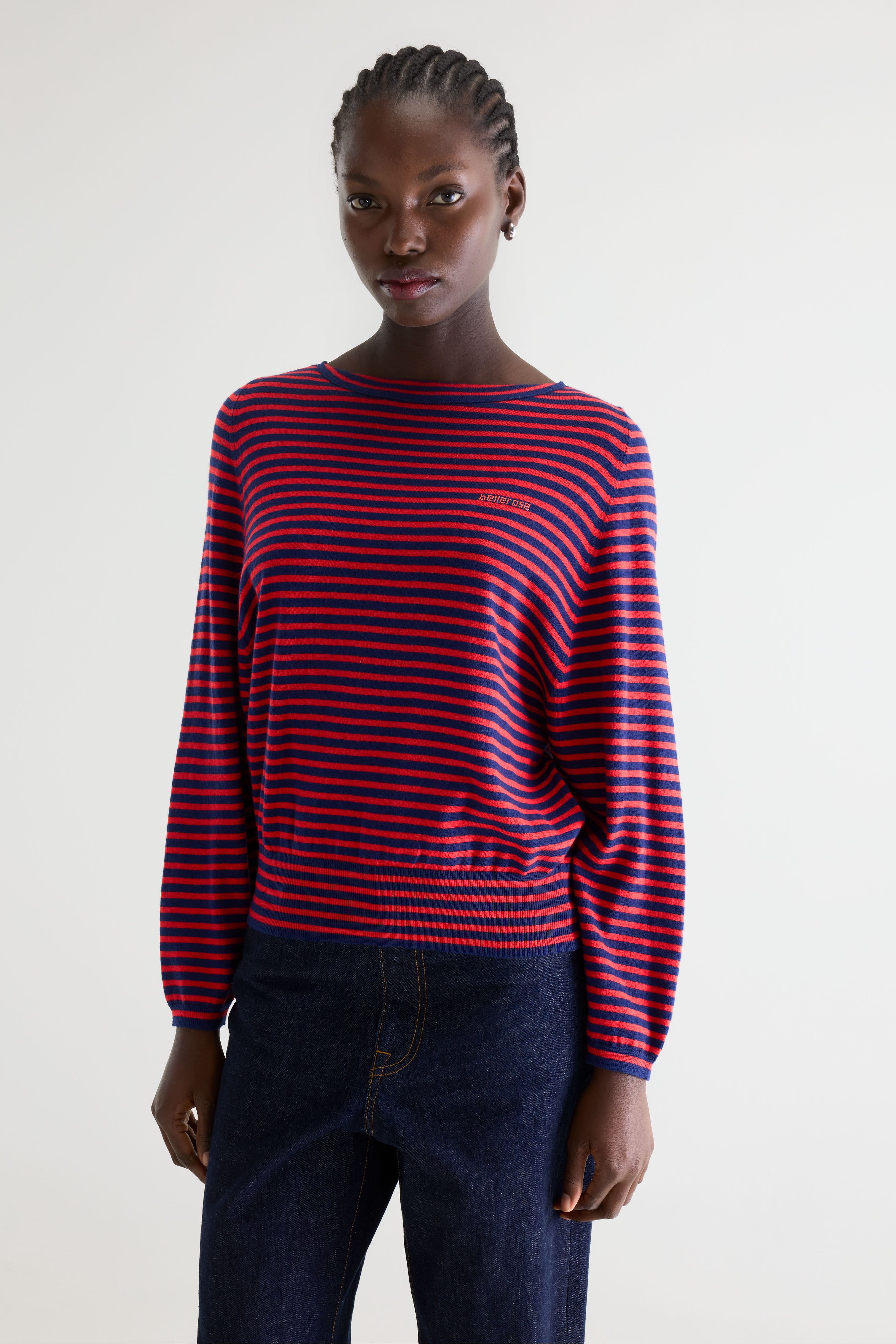 Geros Relaxed Sweater - Massai red / Worker For Women | Bellerose