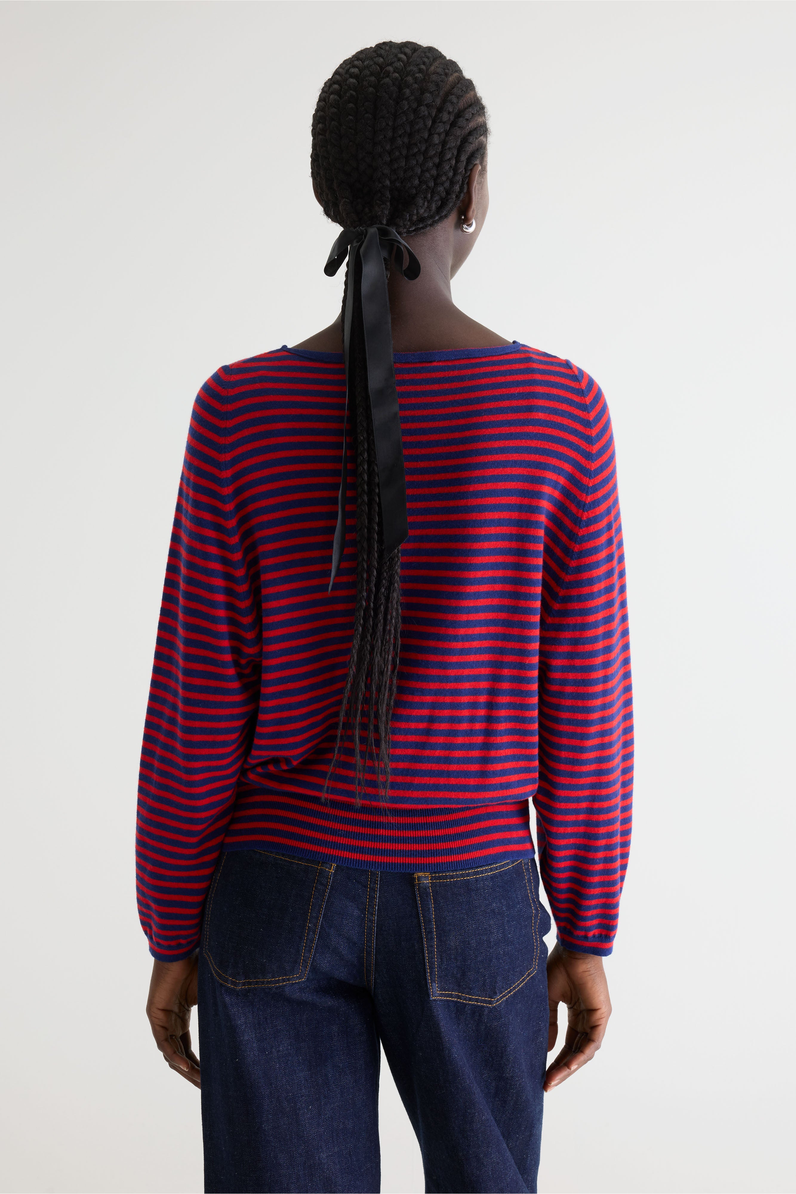 Geros relaxed sweater (261 / W / STRIPE A)