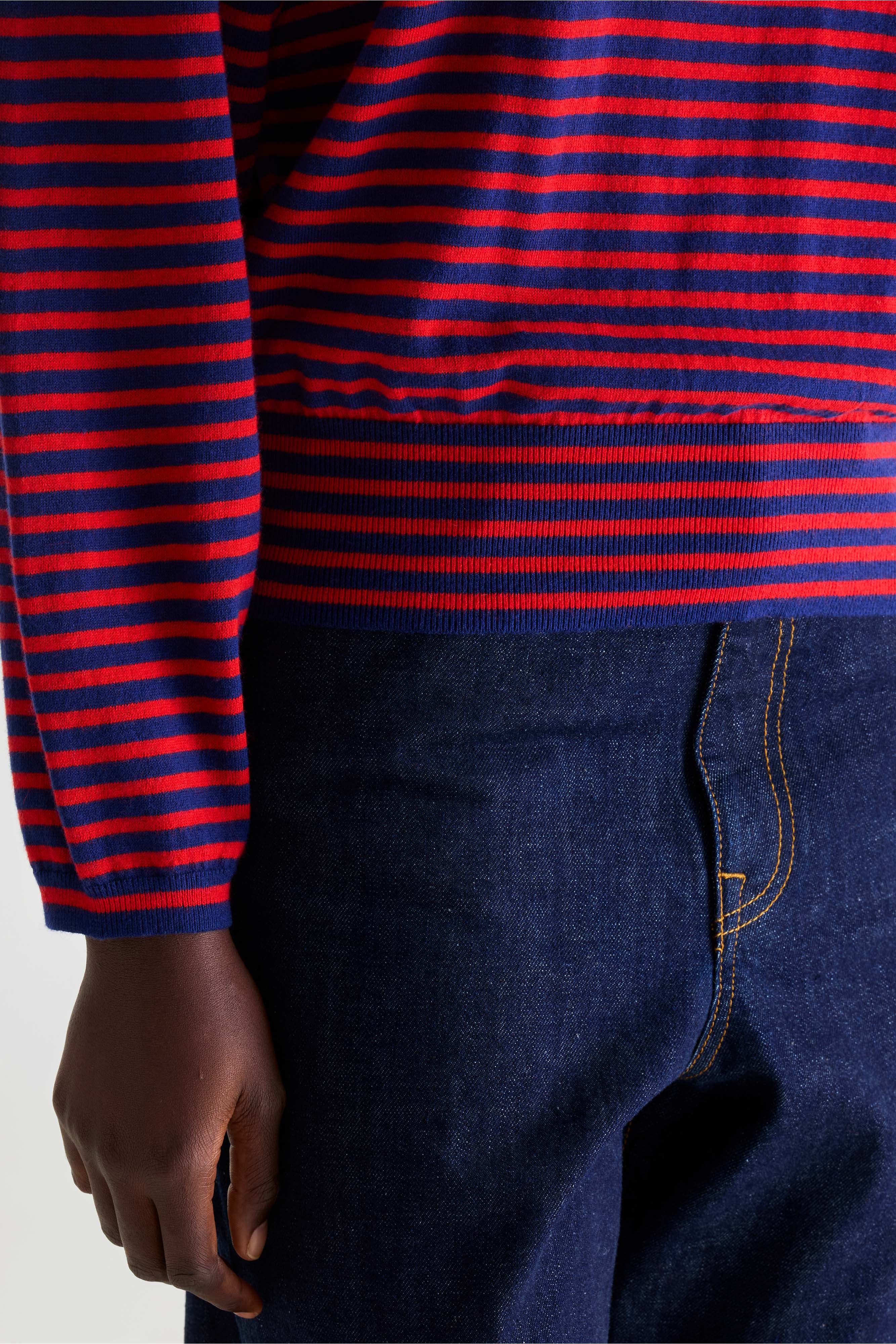 Geros relaxed sweater (261 / W / STRIPE A)