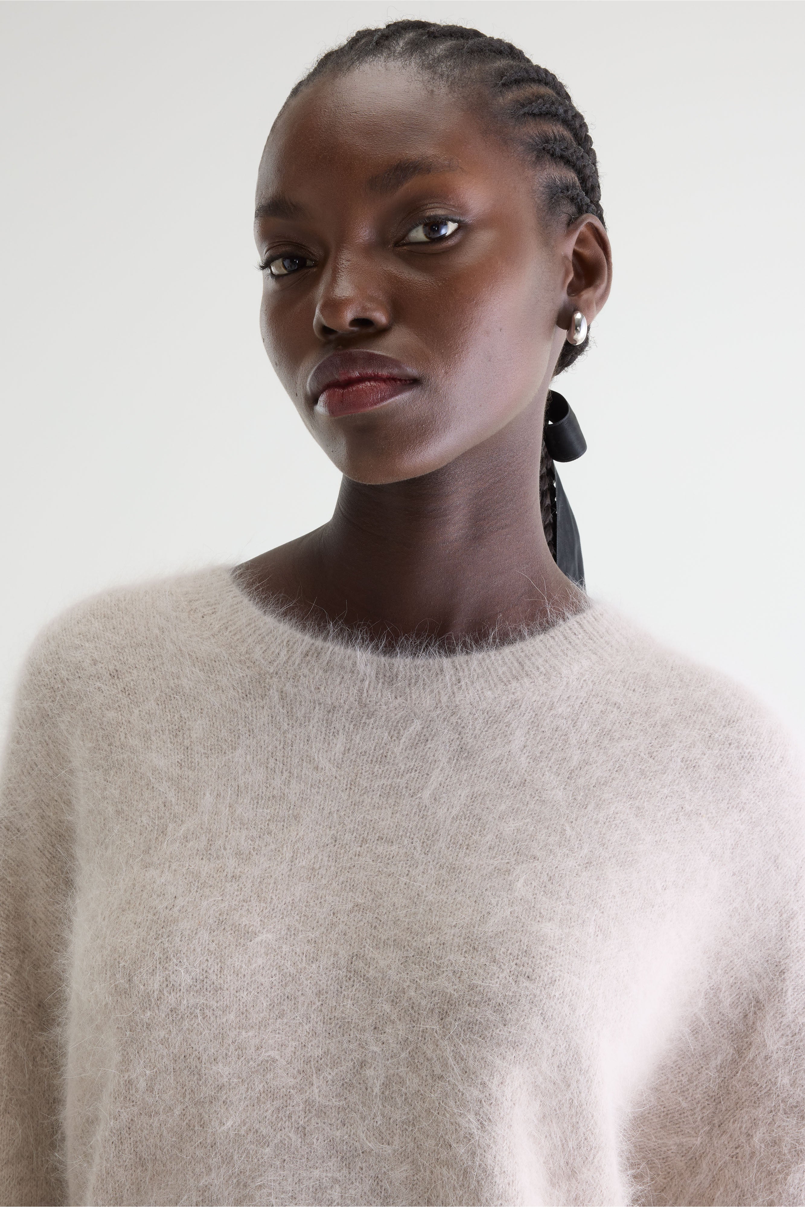 Pull en angora Datus (261 / W / LIGHT GREY)