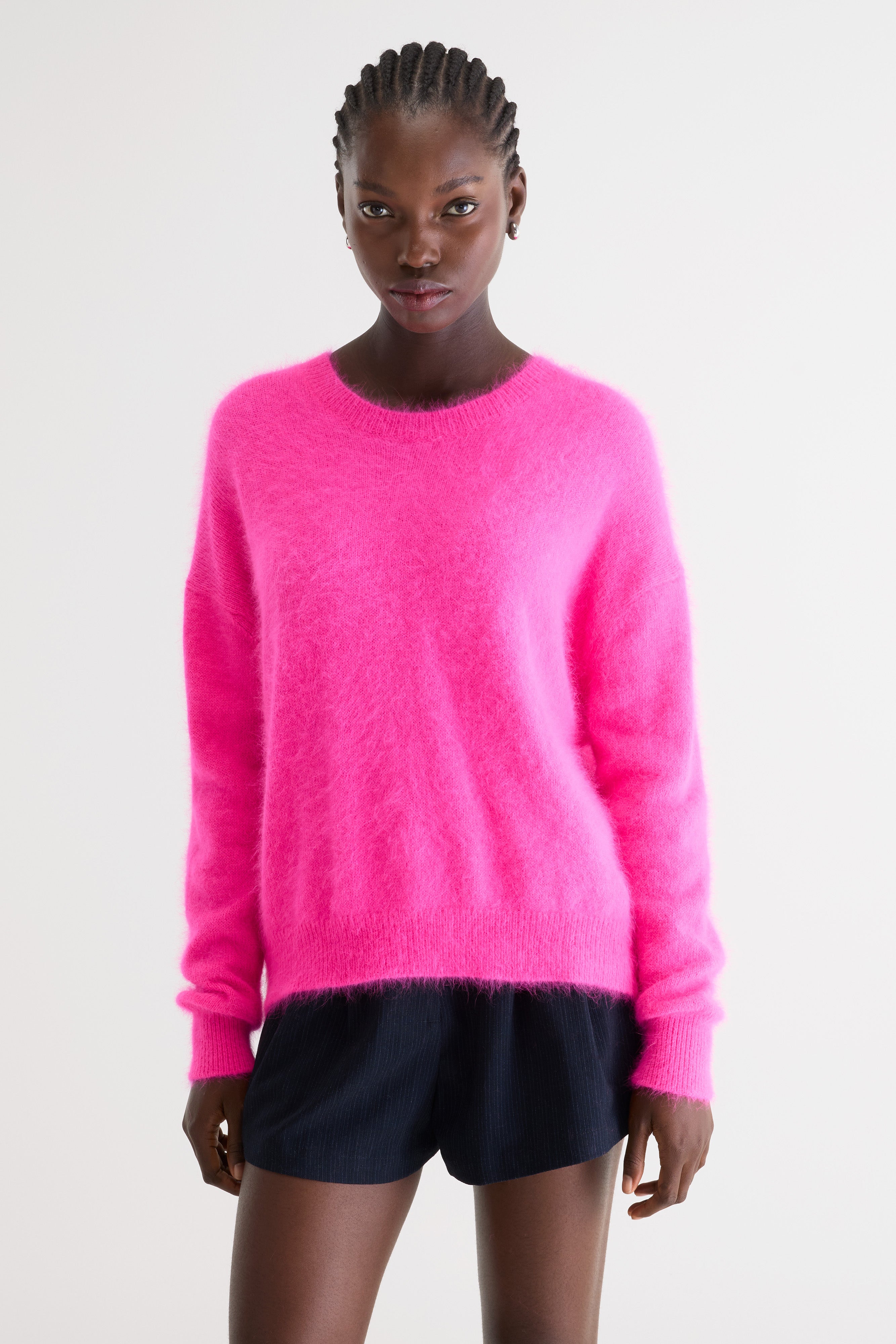 Datus Angora-blend Sweater - Fluo pink Für Women | Bellerose