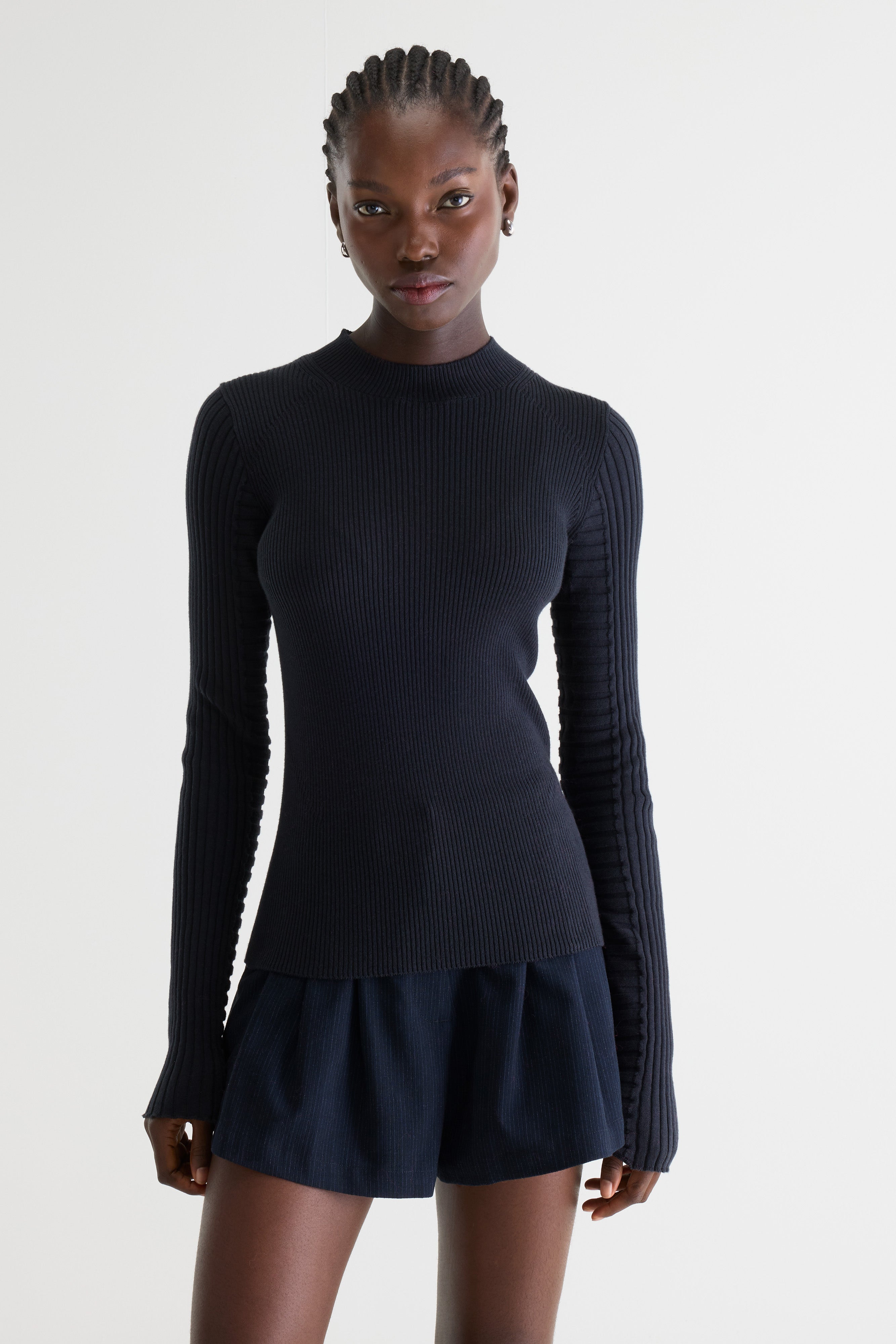 Aduard Slim Sweater - Navy For Women | Bellerose