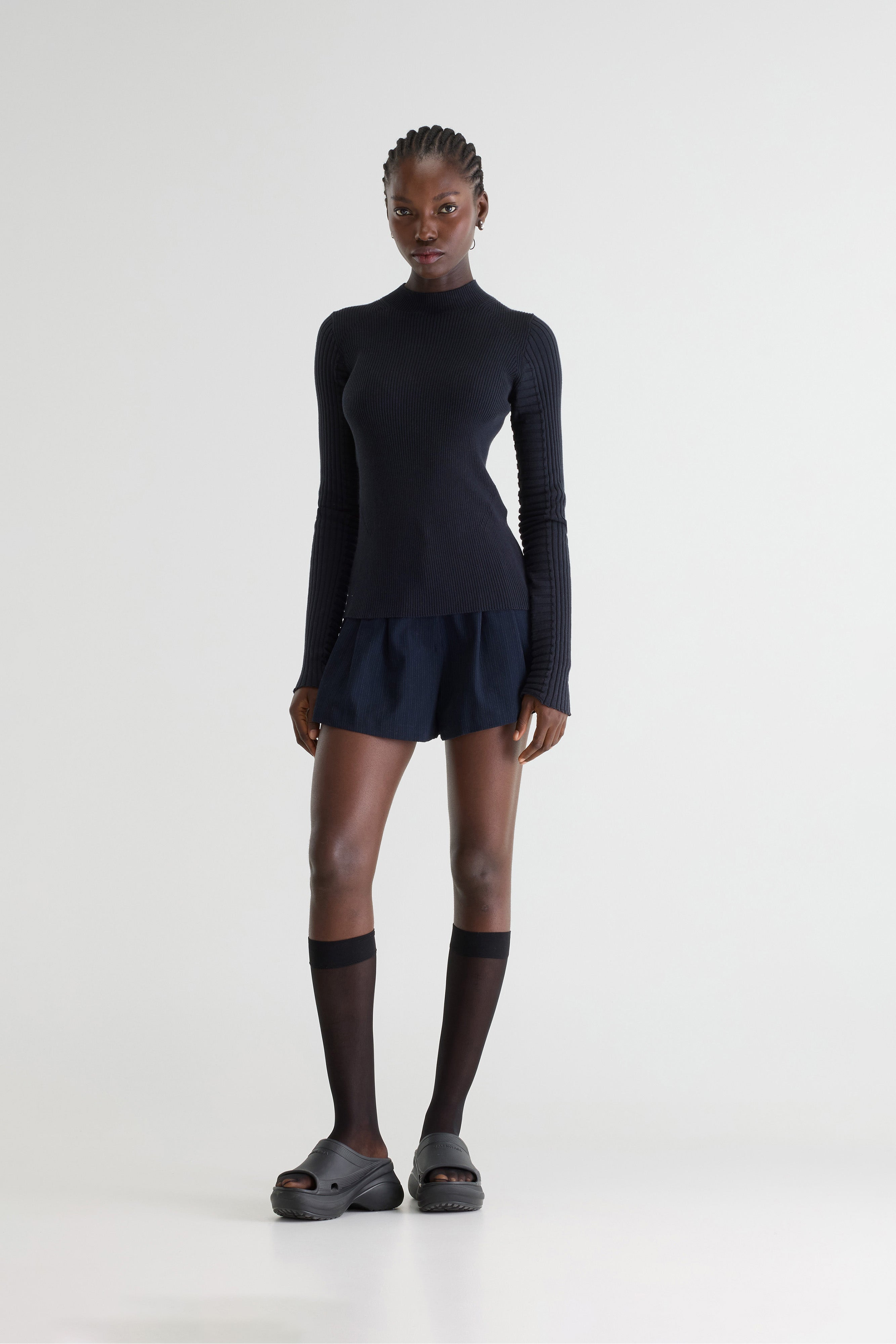 Aduard Slim Sweater - Navy For Women | Bellerose