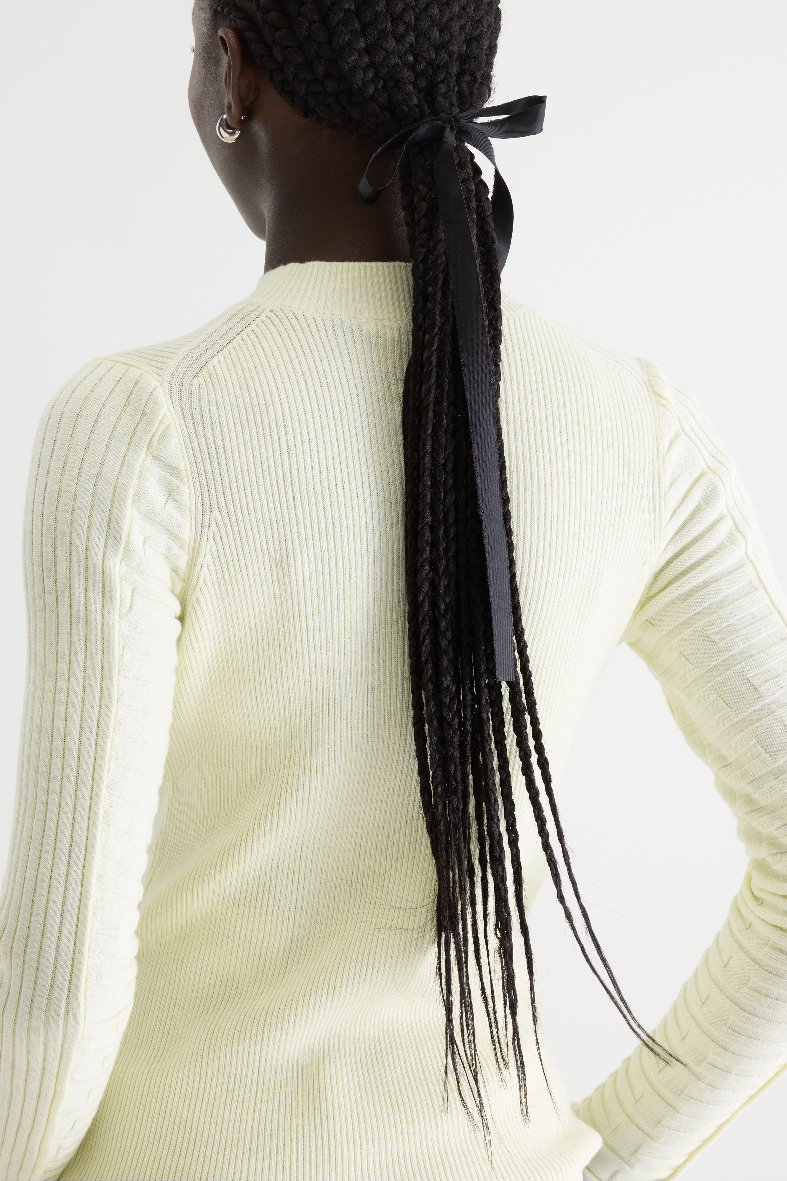 Aduard slim sweater (261 / W / LIMELIGHT)
