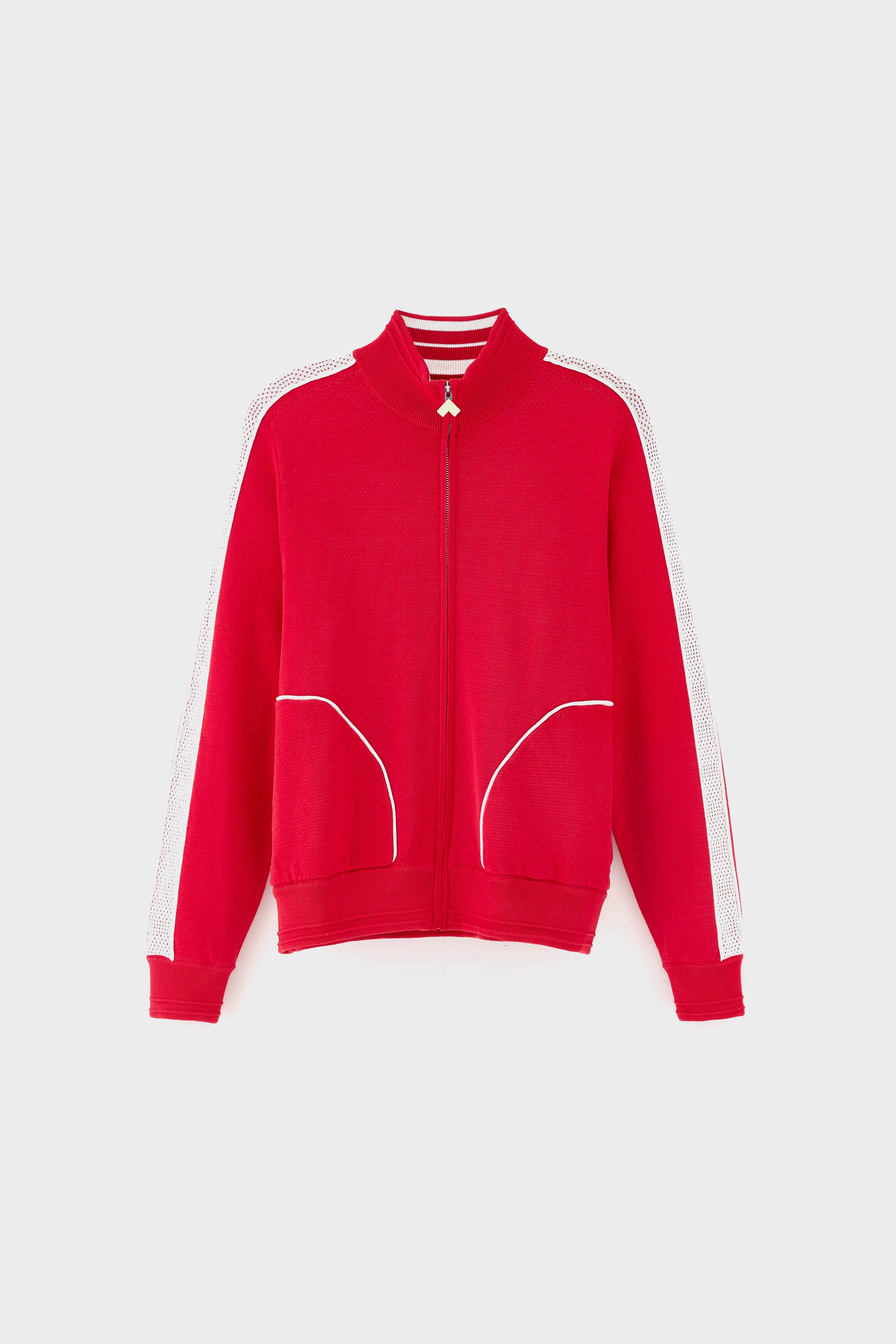 Dasy sweatshirt met ritssluiting (261 / W / MASSAI RED)