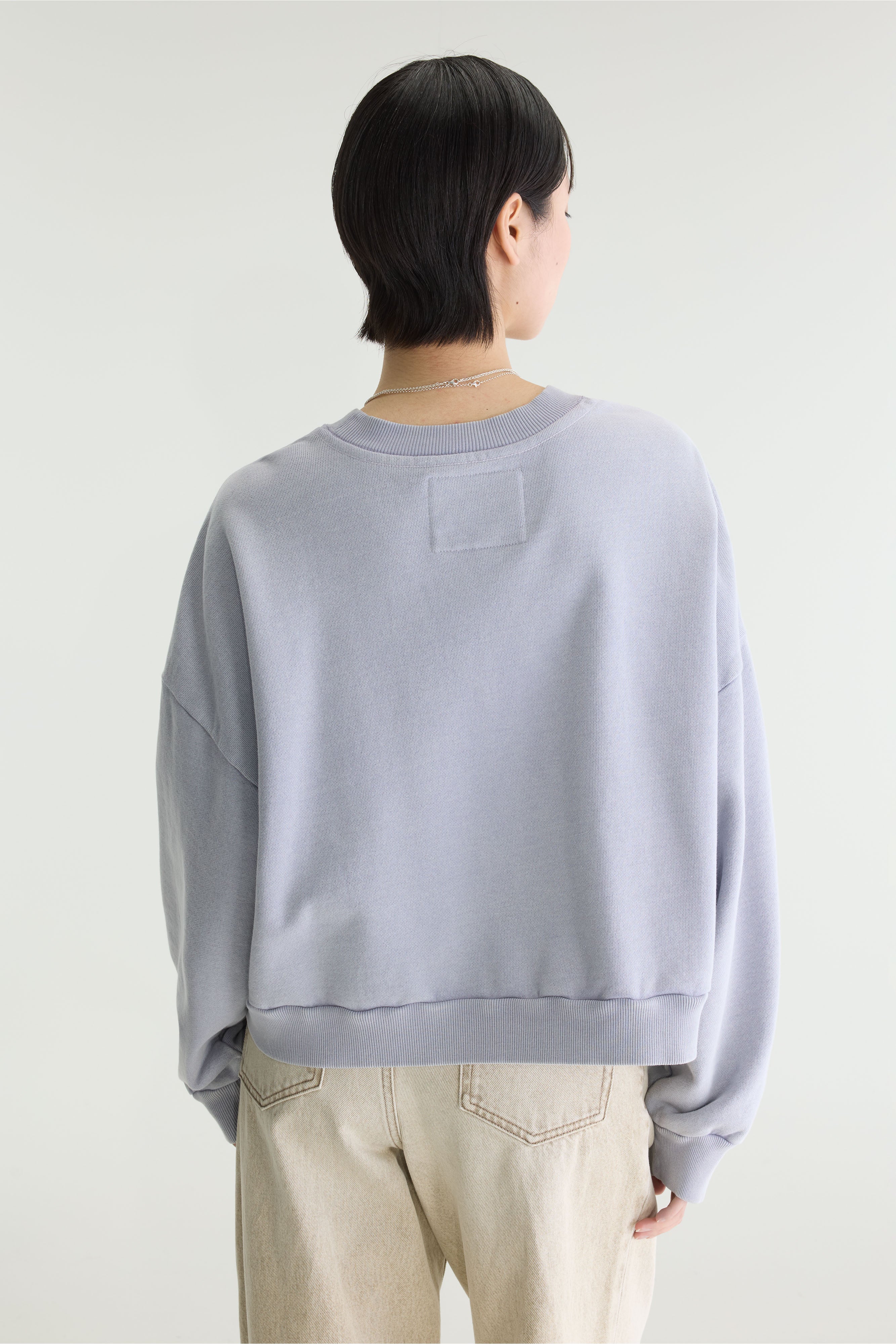 Ferno boxy crewneck sweatshirt (262 / W / ASHES)