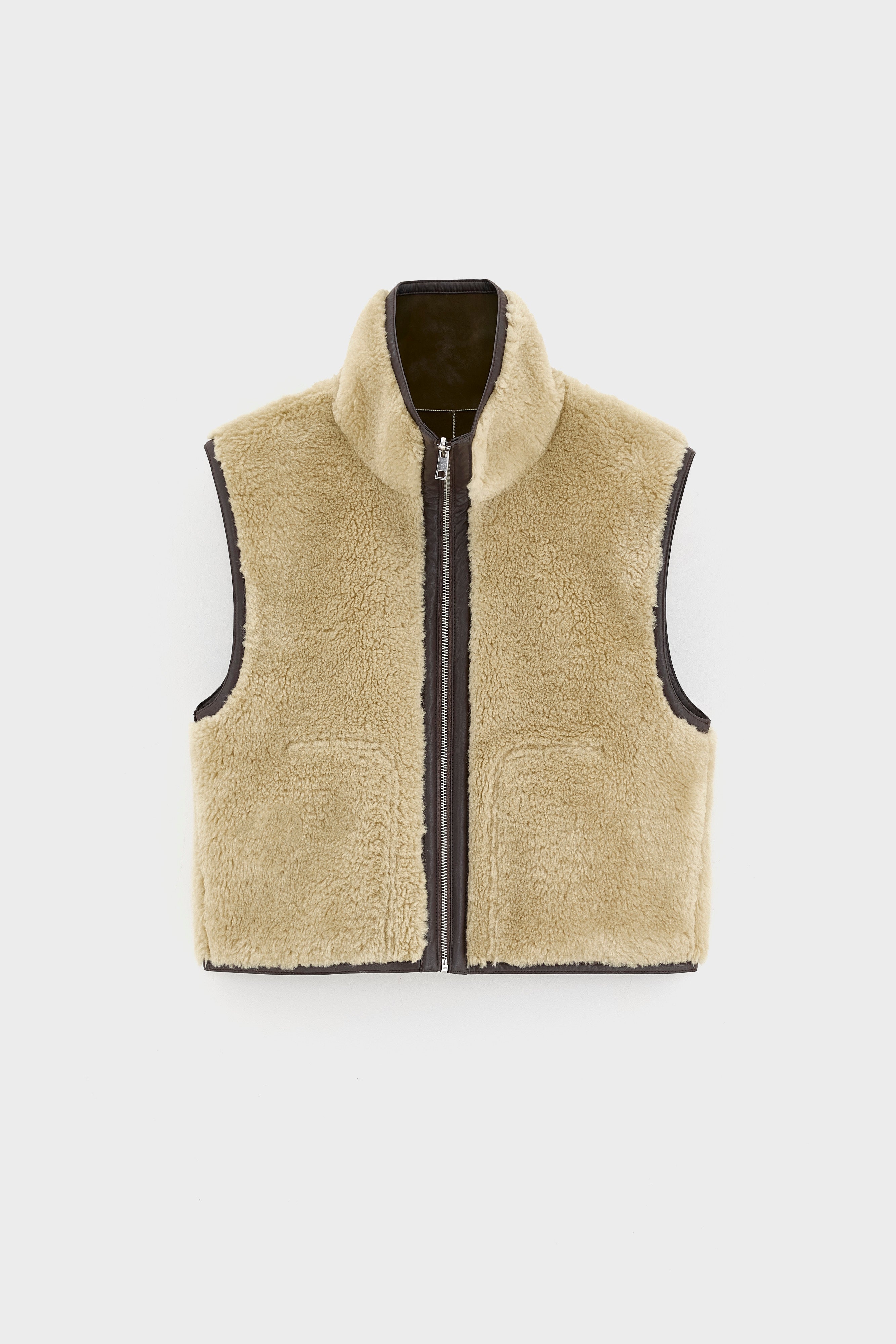 Jonson cropped mouwloos jack (262 / W / SHEEP)