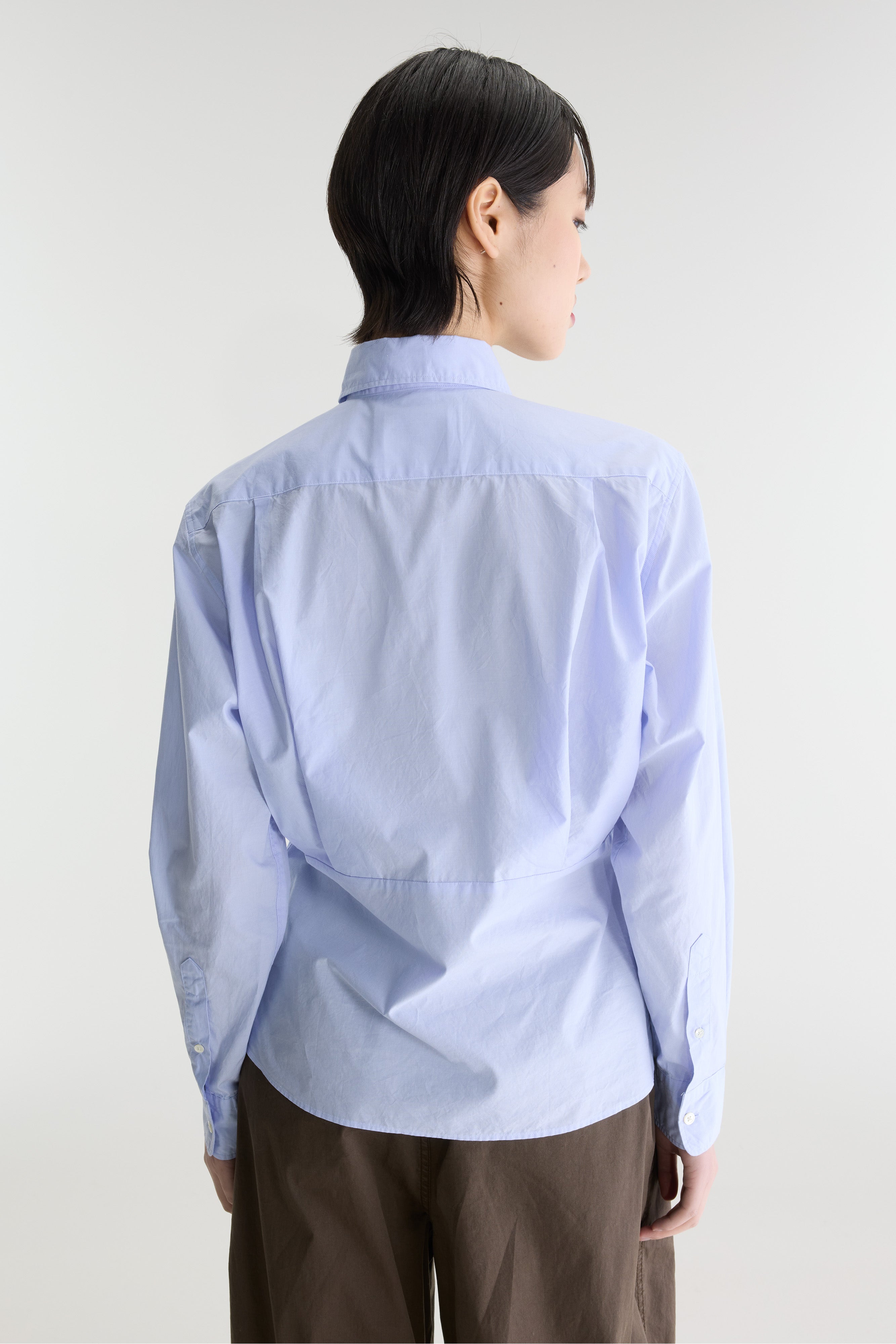 Grey striped shirt (262 / W / STRIPE H)