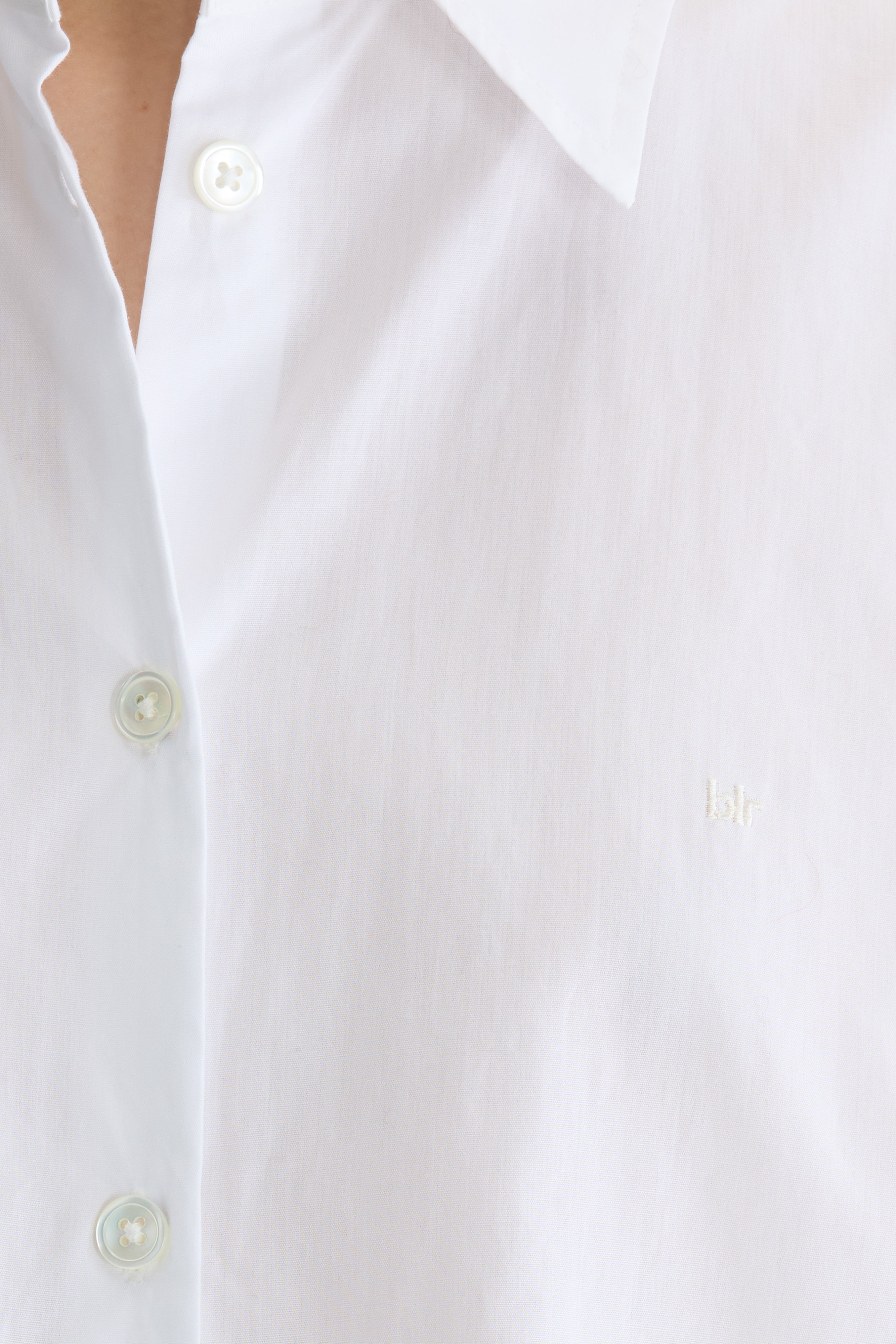 Java poplin shirt (262 / W / WHITE)