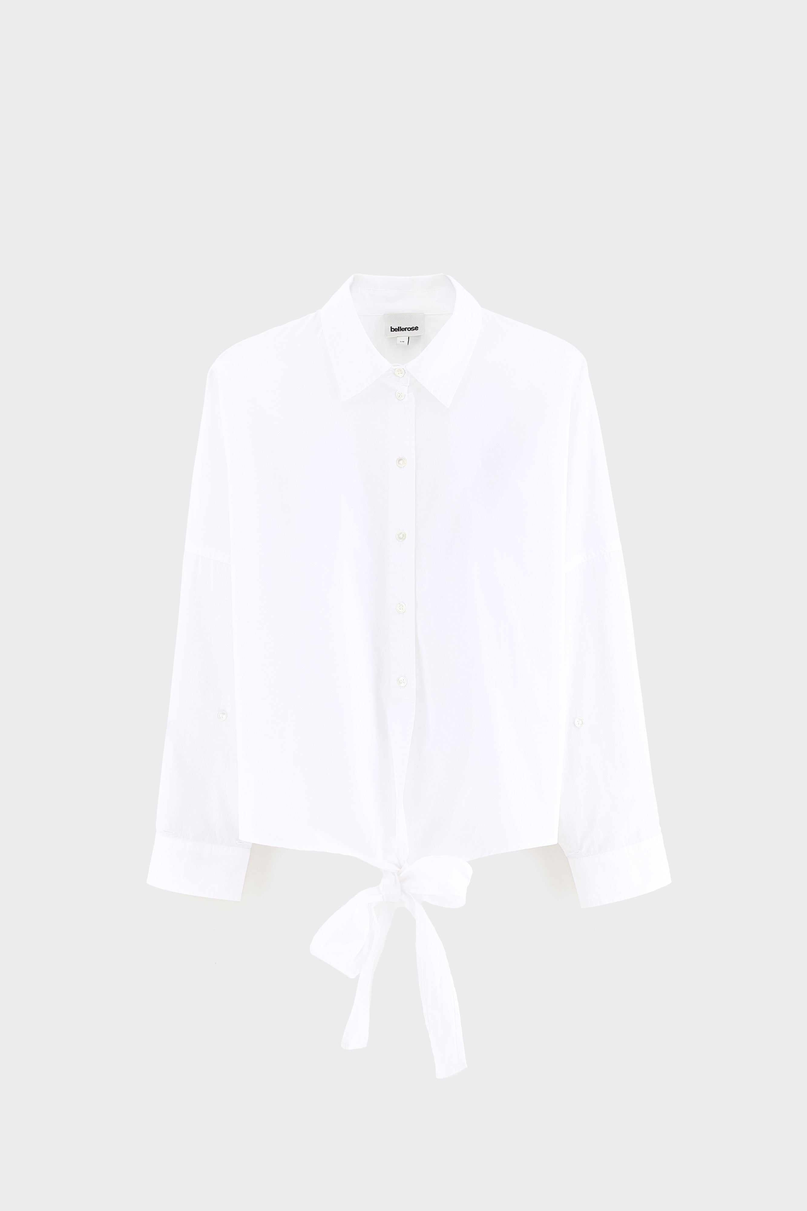 Candice popline shirt (262 / W / WHITE)