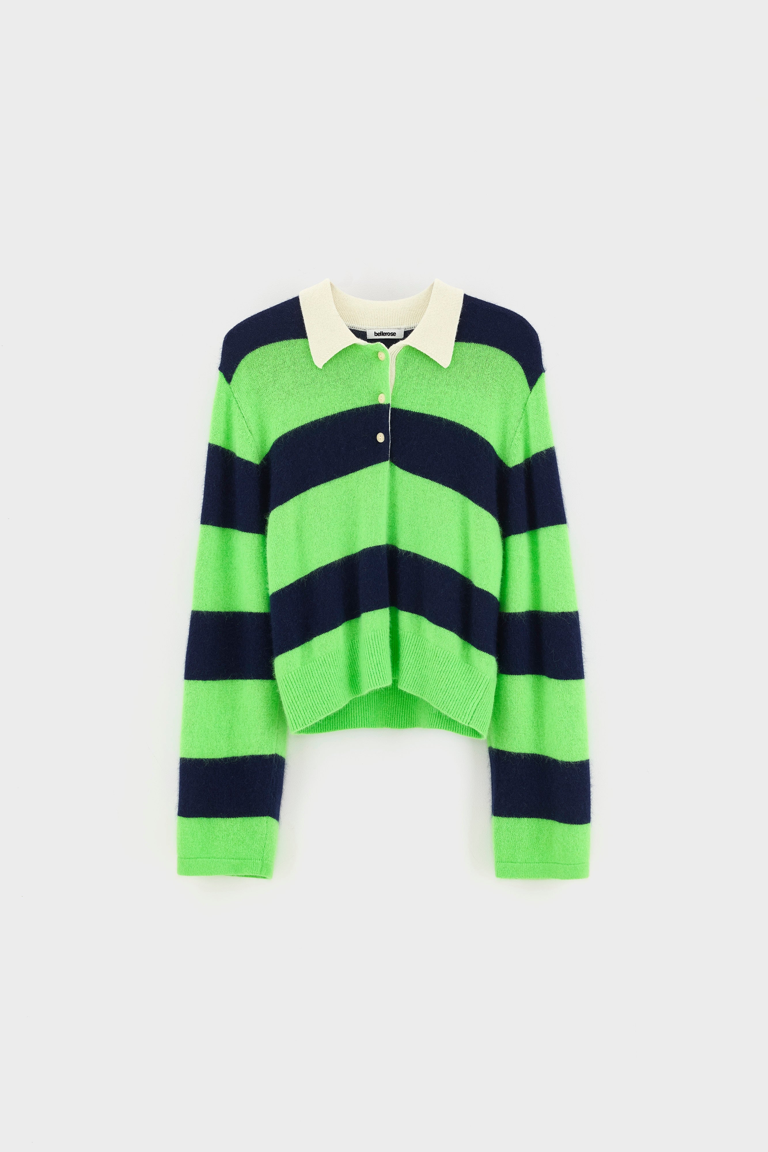 Dusto gestreepte polotrui (262 / W / STRIPE A)
