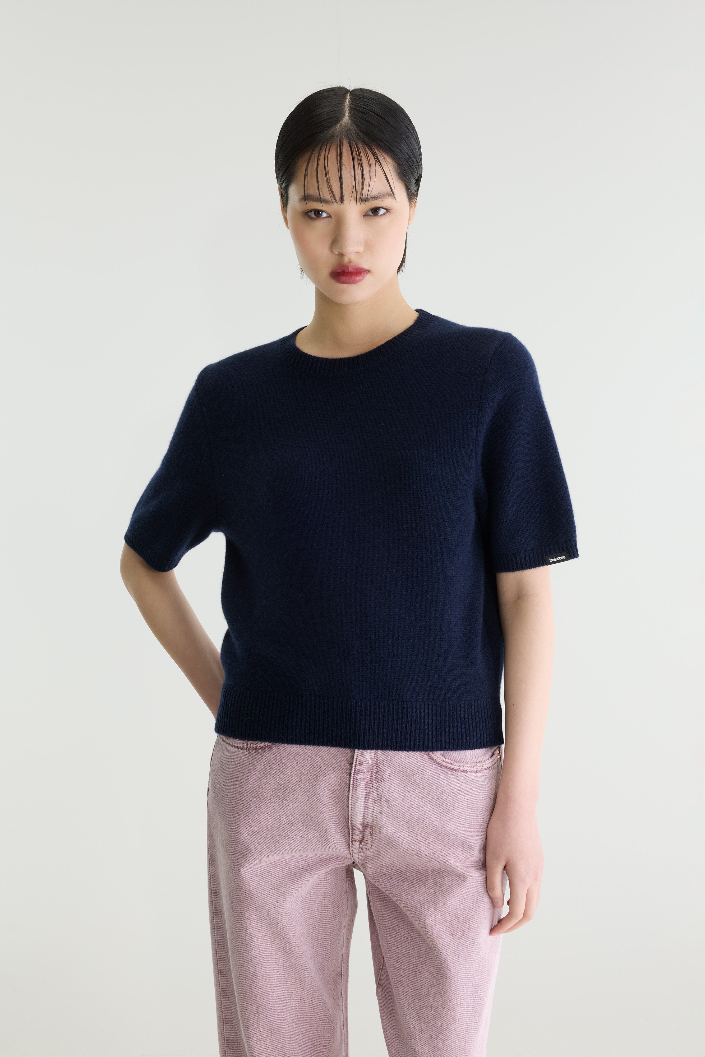 Synad Short-sleeve Cashmere Sweater For Women | Bellerose
