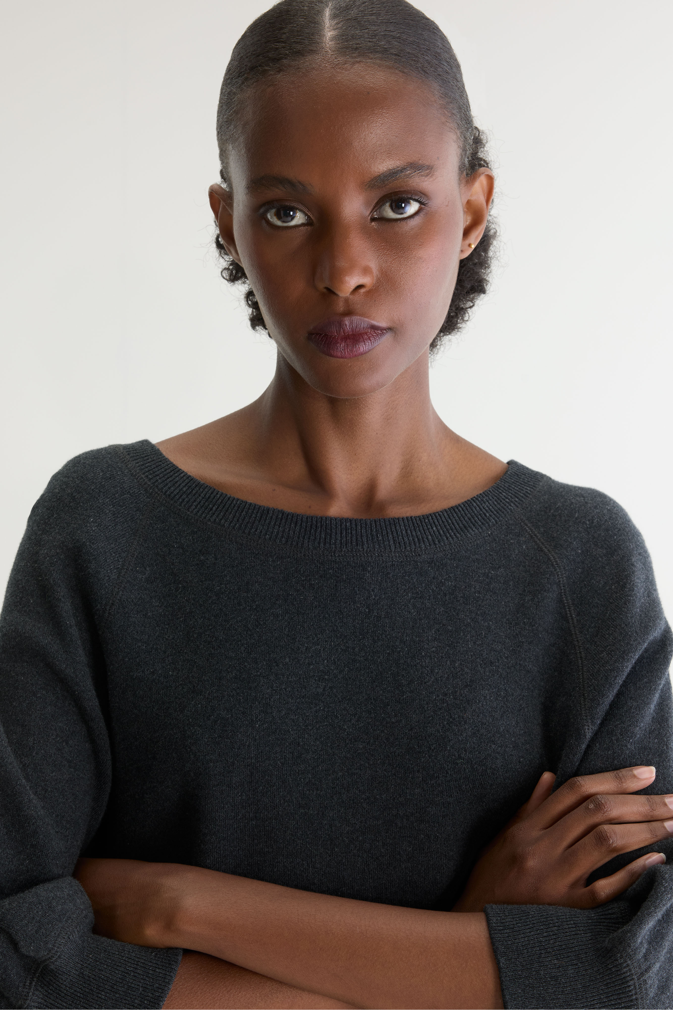 Anglet crewneck sweater (262 / W / ANTHRACITE)