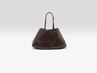Santa Croce Big Woven Leather Bag For Women | Bellerose