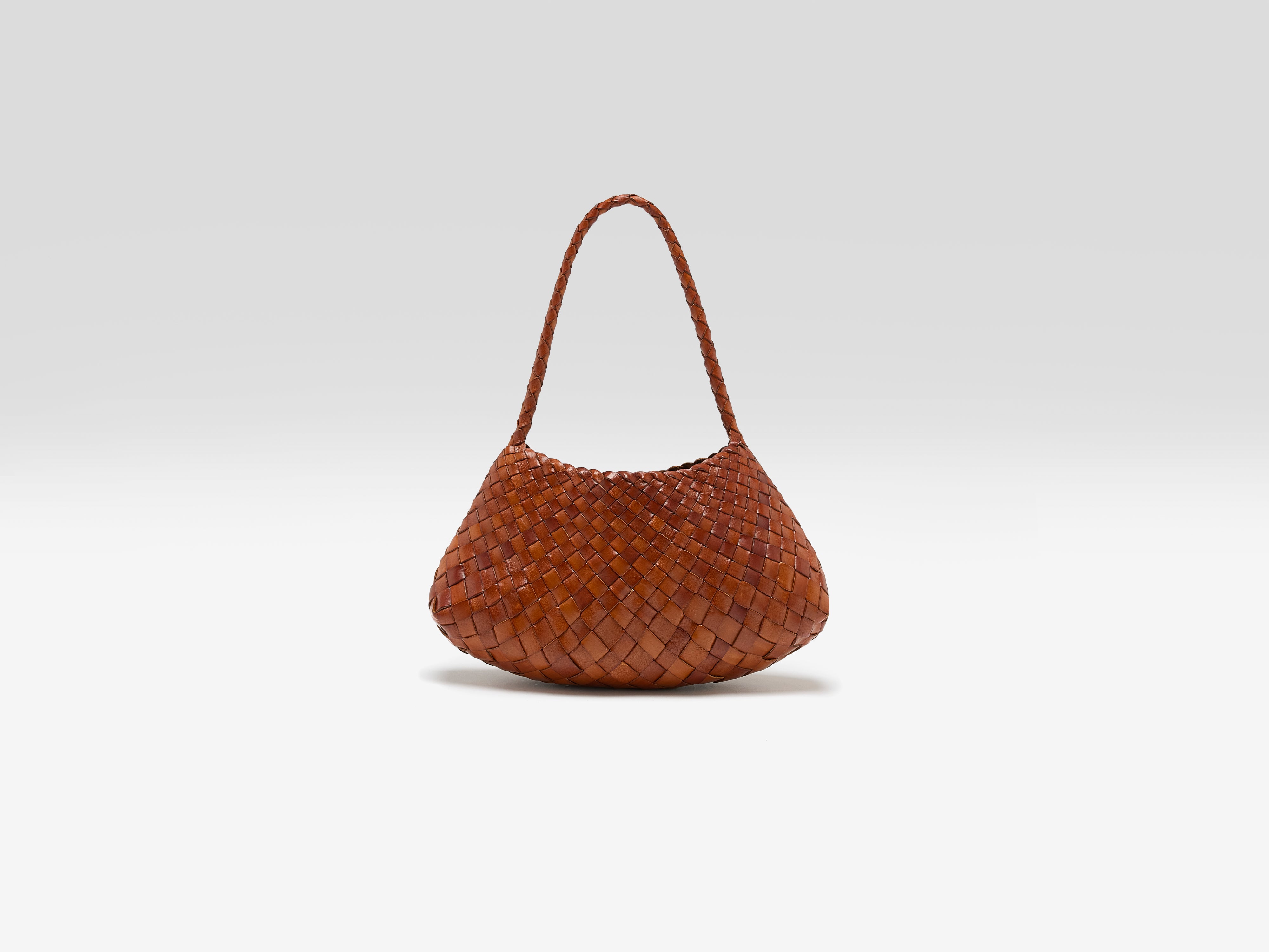 Rosanna Woven Leather Bag  (252 / W / TAN)