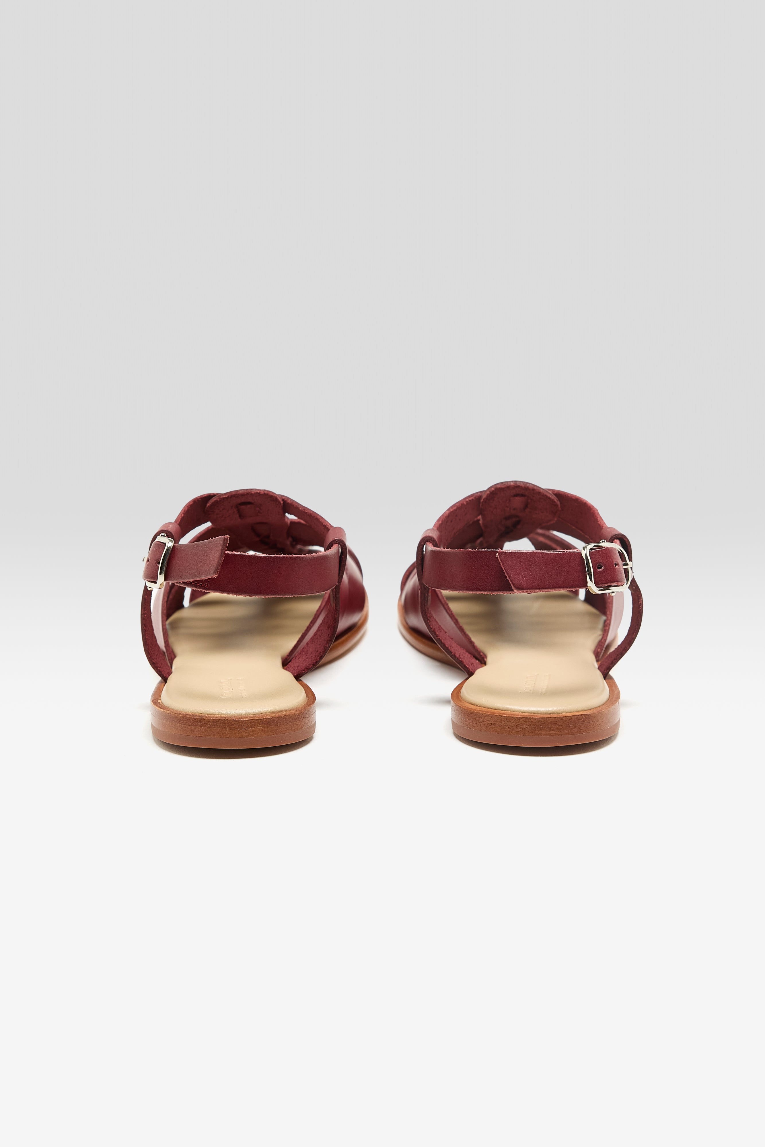 Sandales Pescador en Cuir  (261 / W / BORDEAUX)