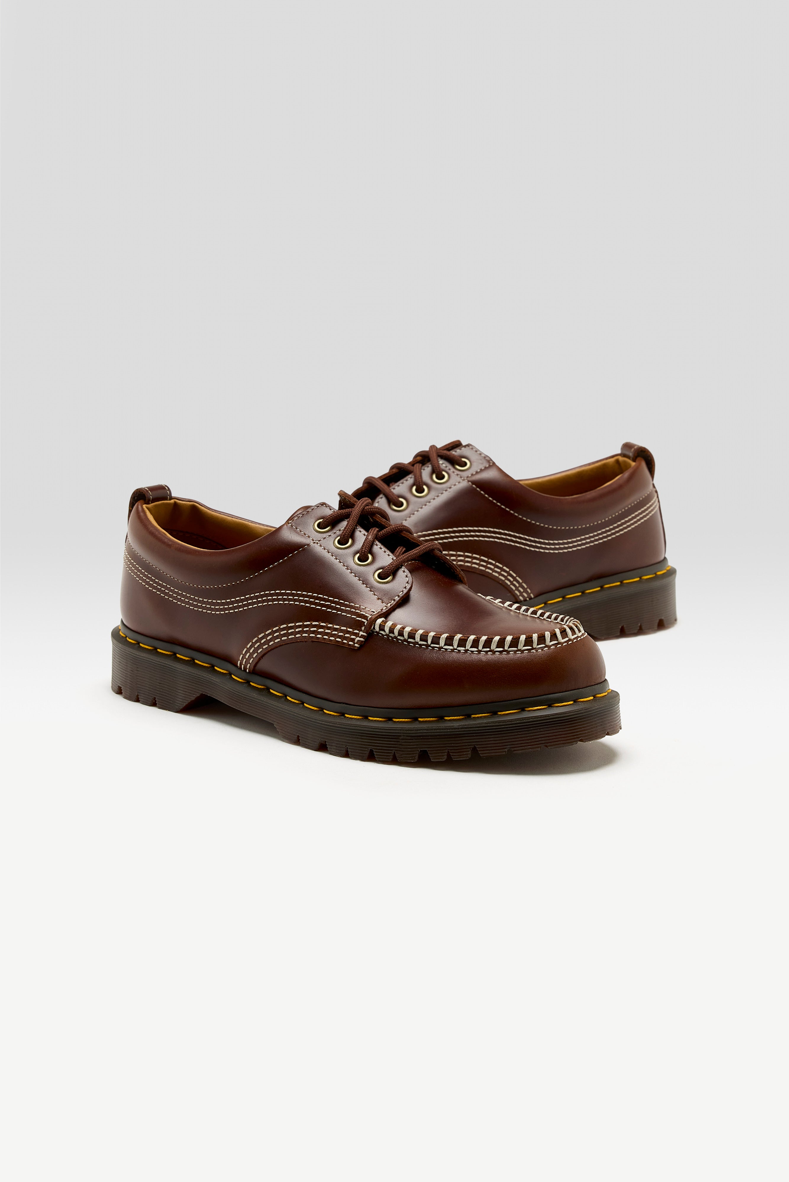 Lowell Leather Moc Toe Shoes For Men For Men | Bellerose