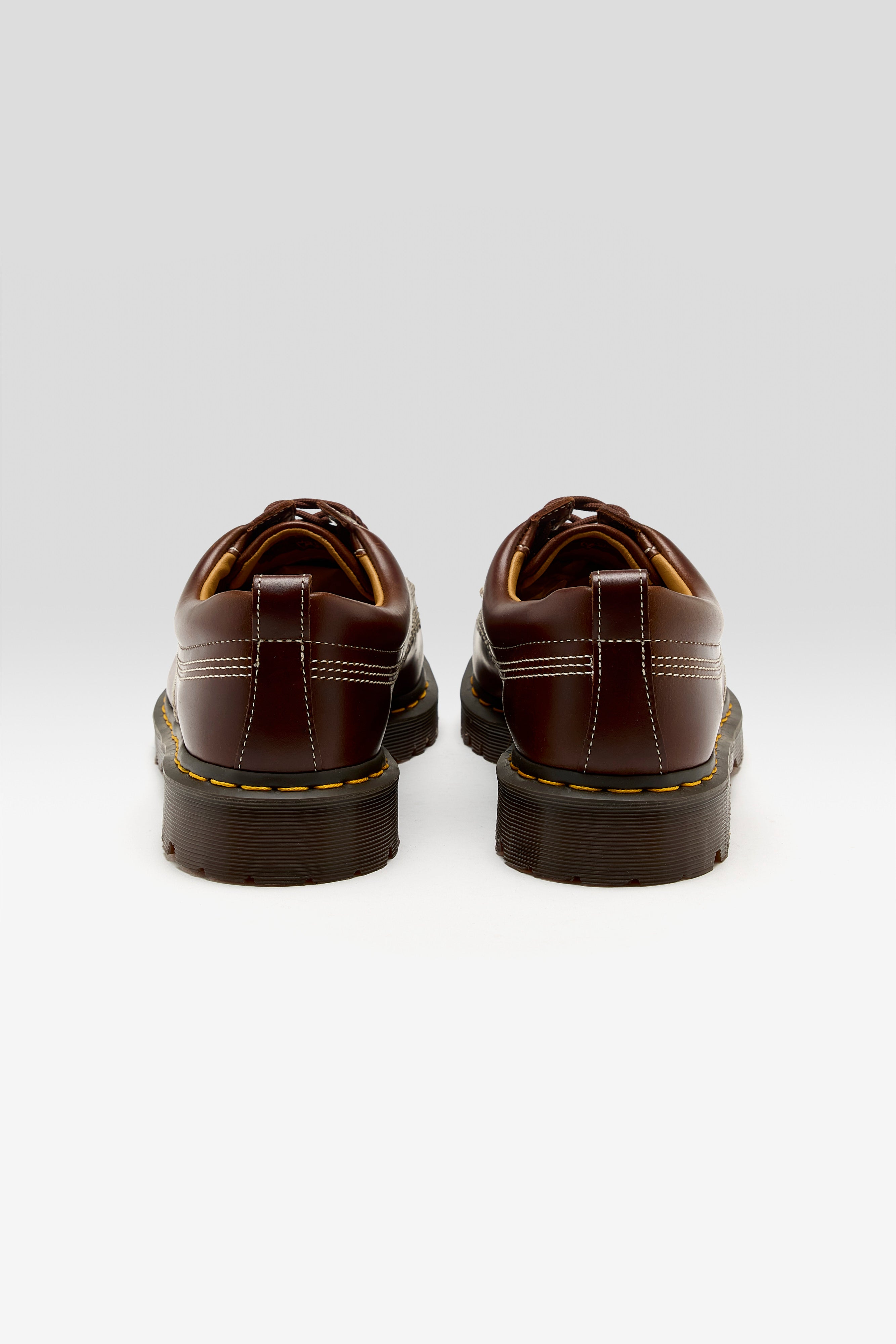 Lowell Leather Moc Toe Shoes For Men (242 / M / DARK BROWN)