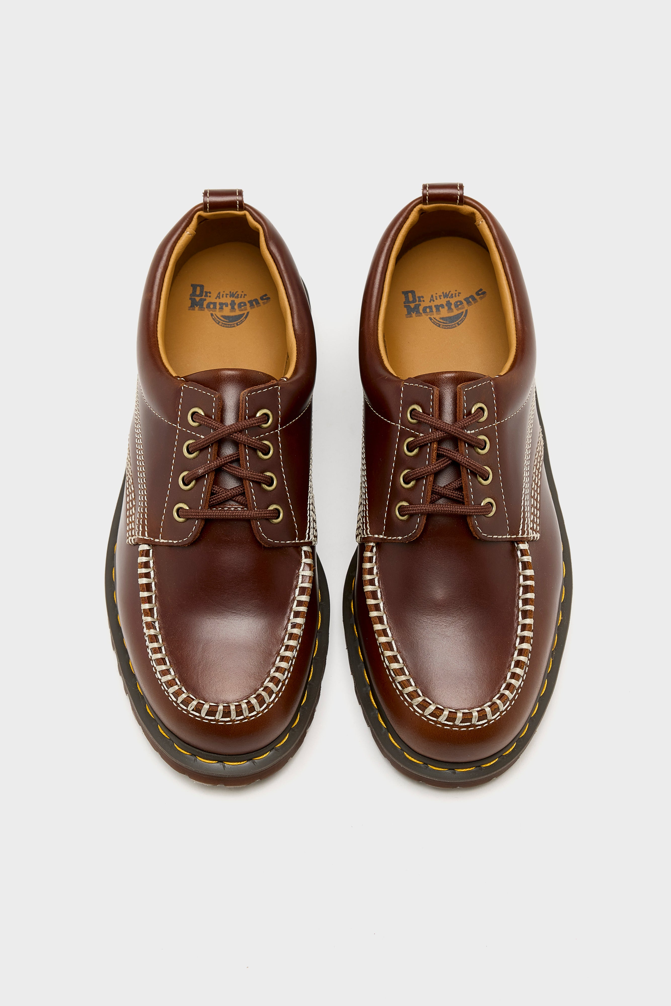 Lowell Leather Moc Toe Shoes For Men For Men | Bellerose