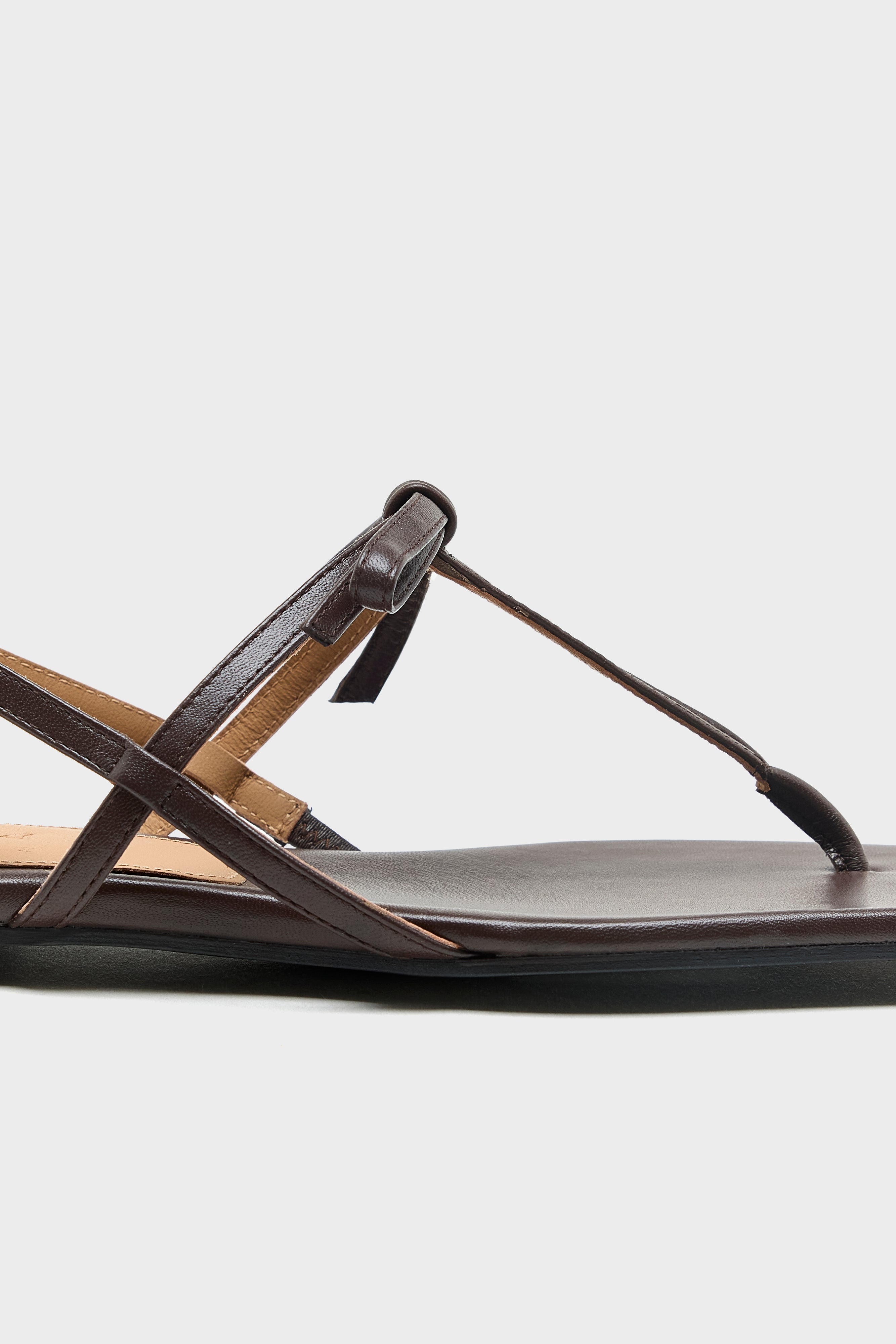 Sina Flat Sandals  (261 / W / CHOCOLATE)