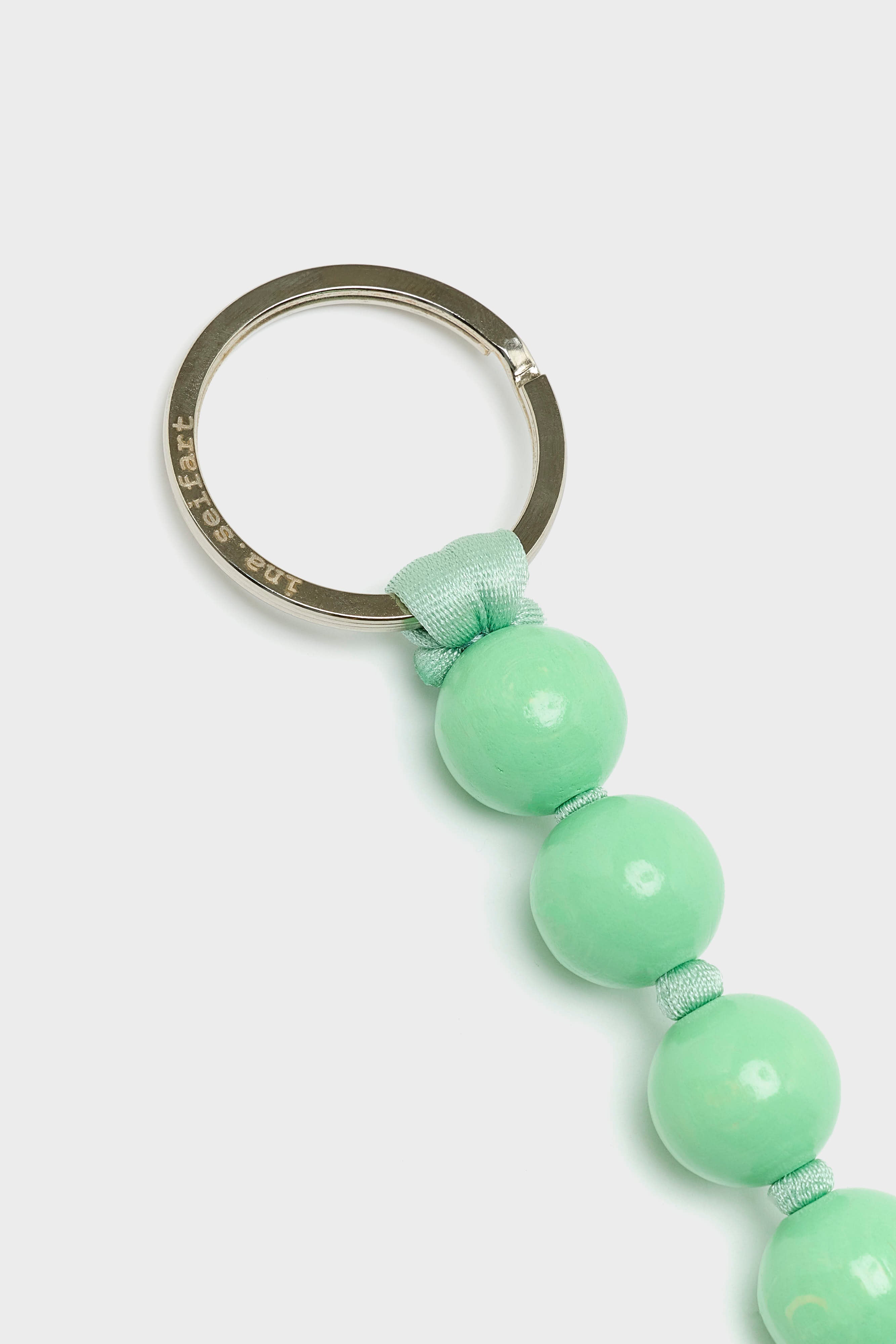 Big Perlin Short Keyholder  (261 / W / GREEN)