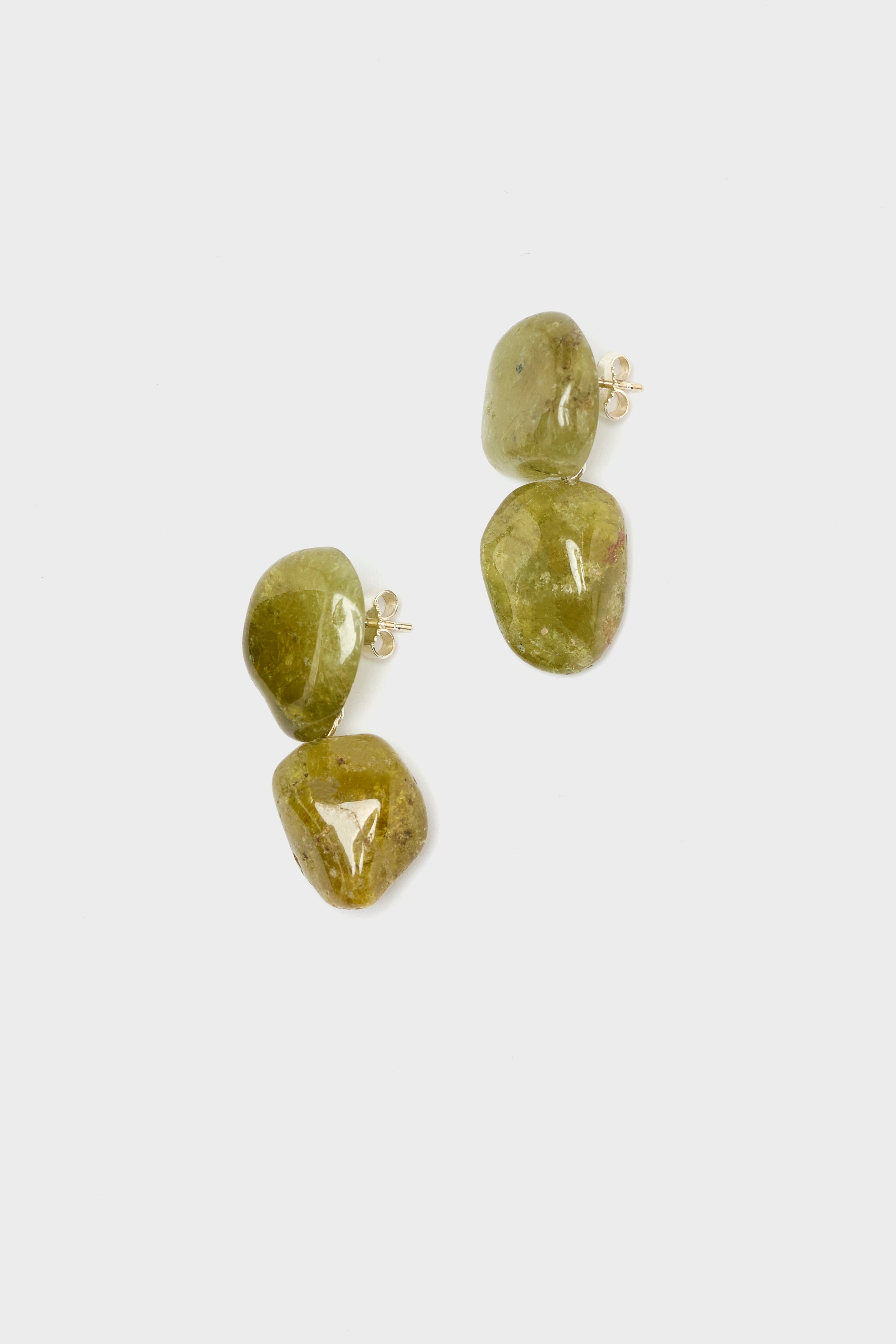 Dark Green Pebbles Earrings Voor Dames | Bellerose