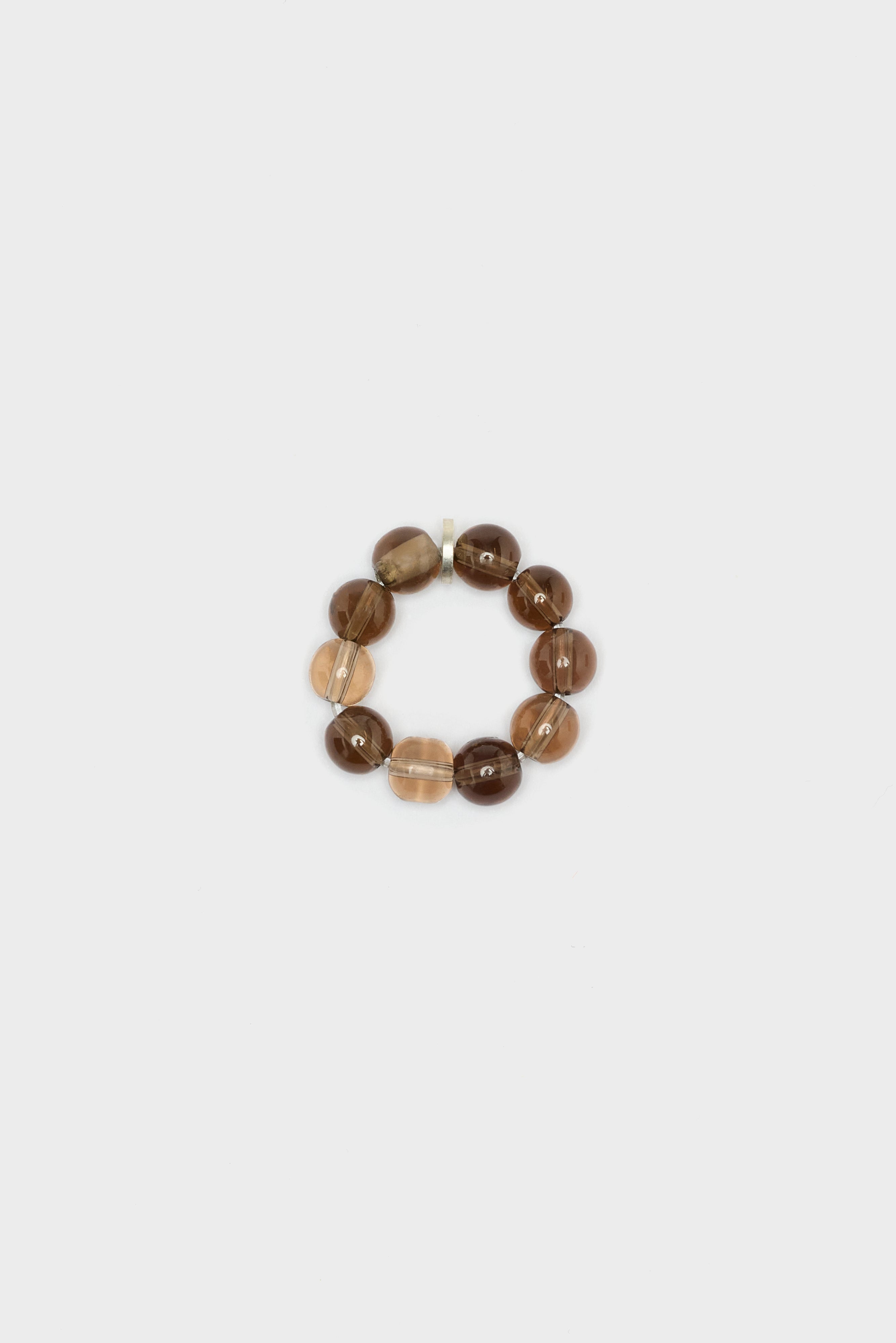Smoky Quartz Spheres Ring For Women | Bellerose