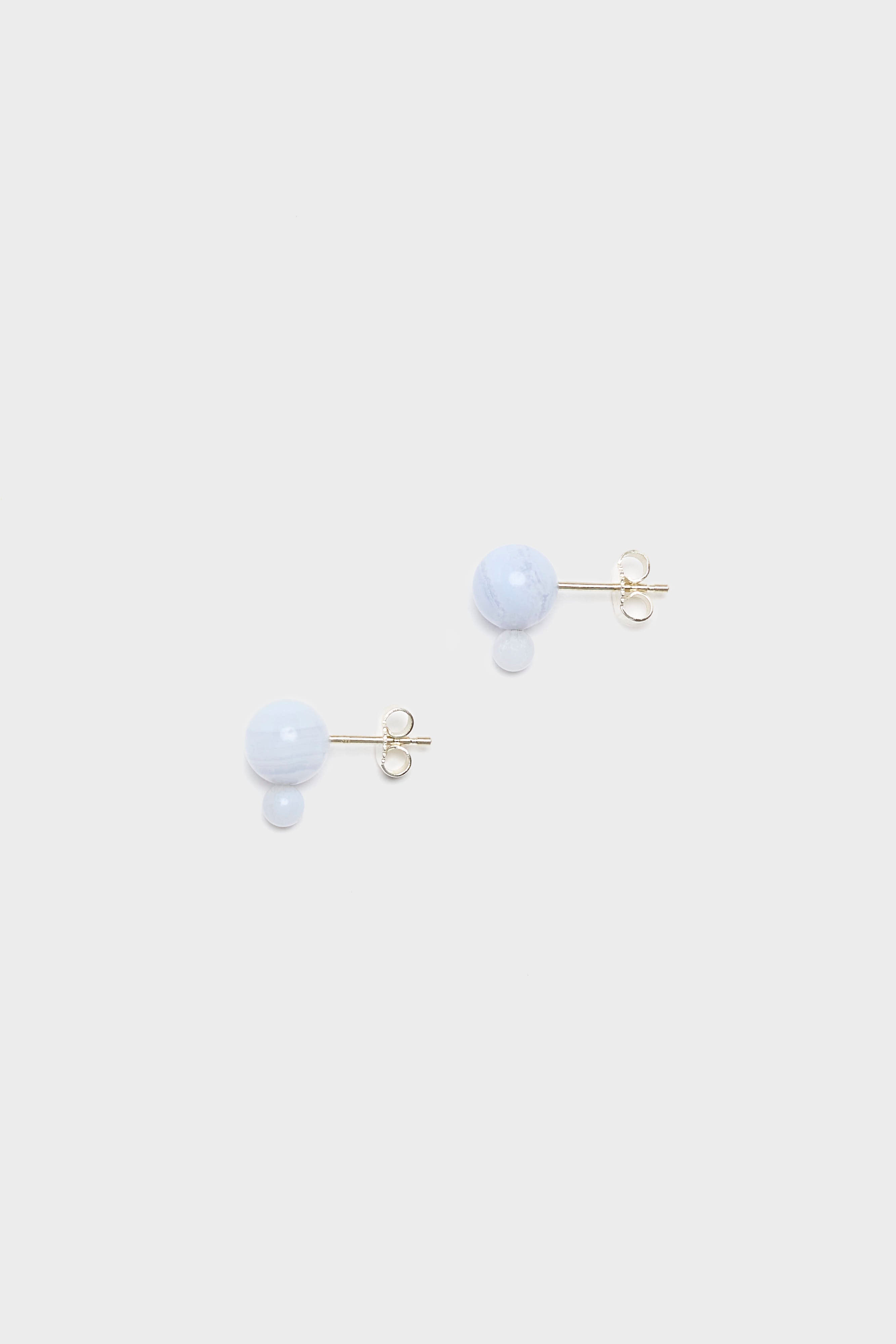 Clous D'oreilles Glyzinia Chalcedon Pour Femme | Bellerose