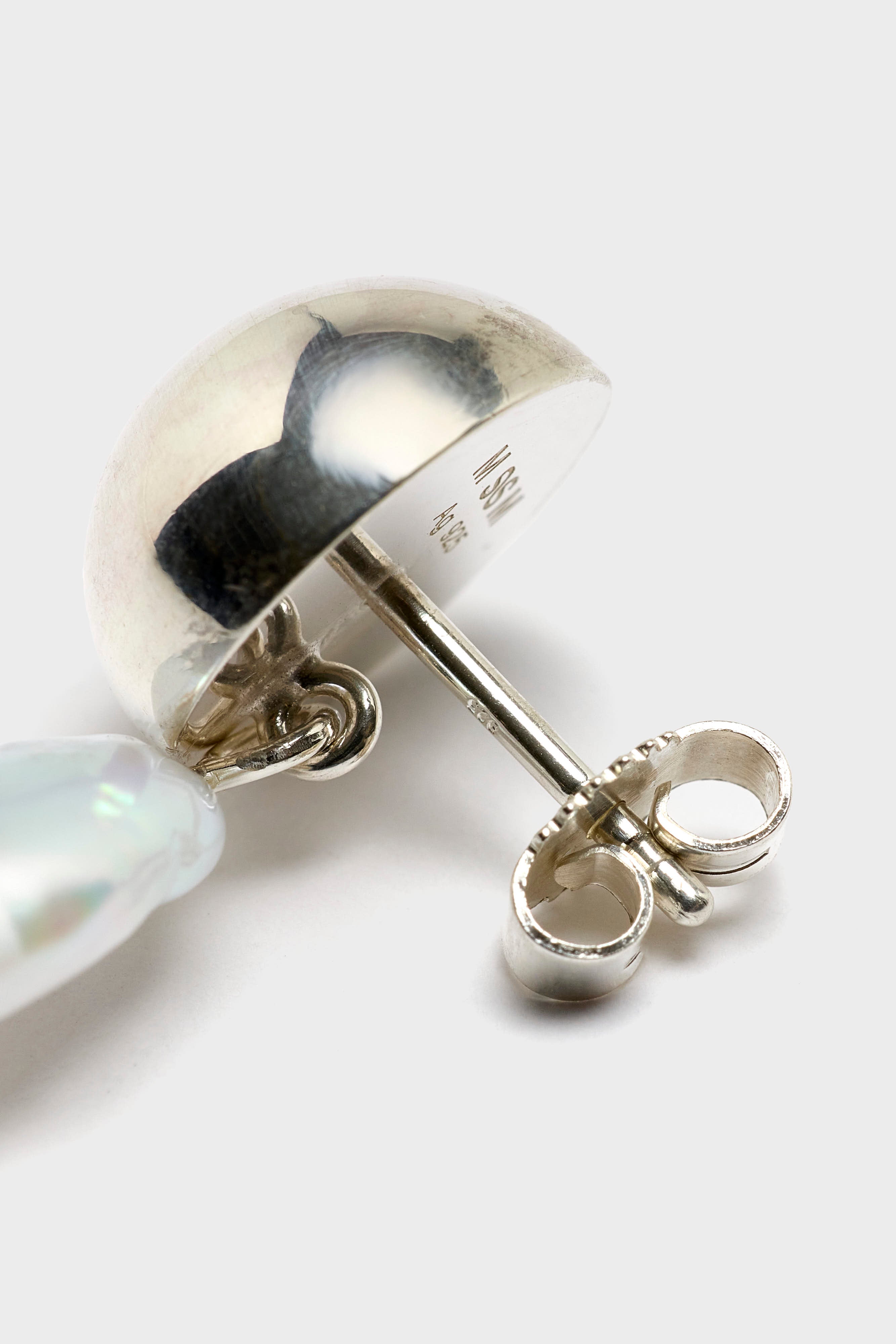 Keshi Pearl Earrings  (261 / W / PEARL)