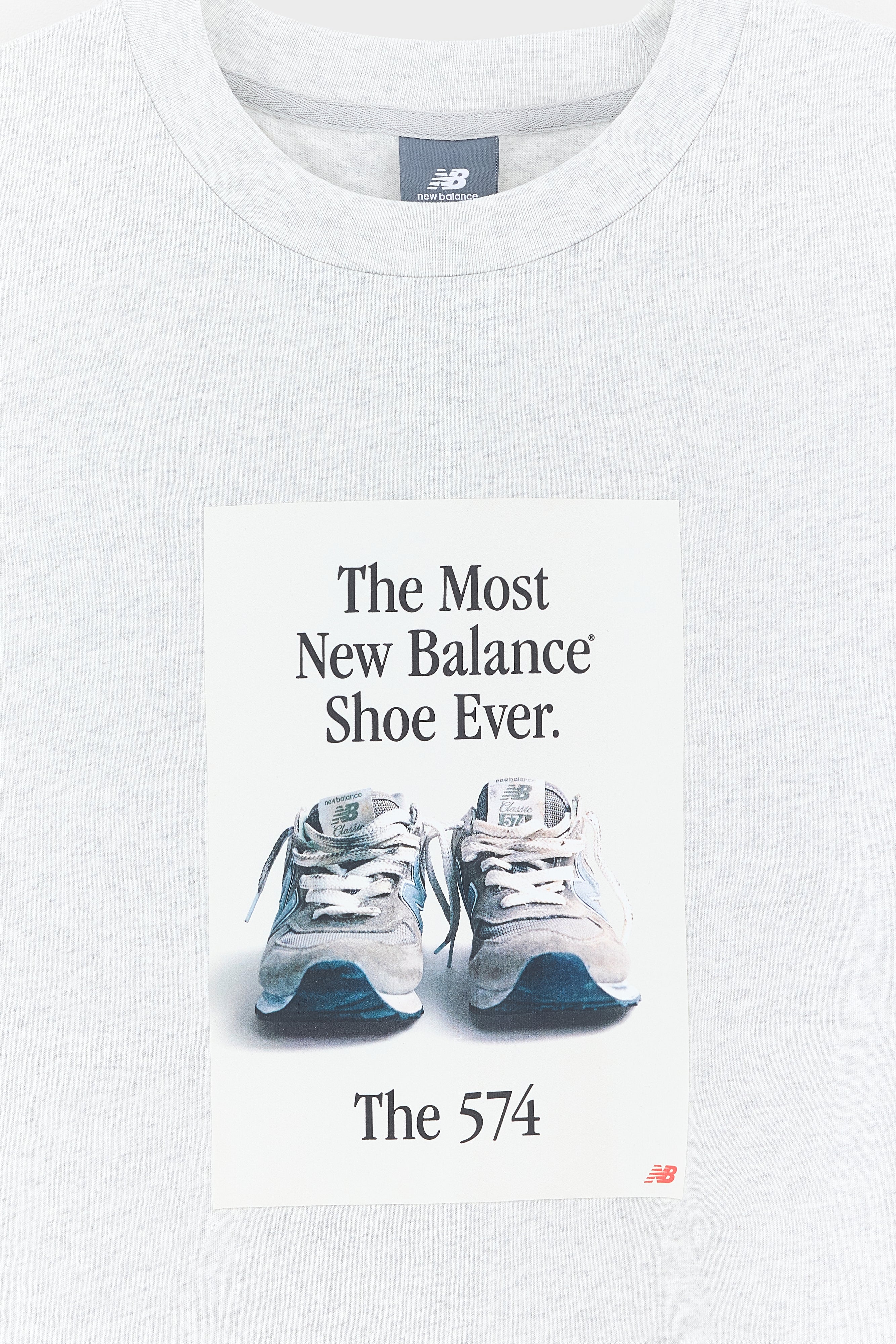 574 Ad T-Shirt  (261 / M / GREY)