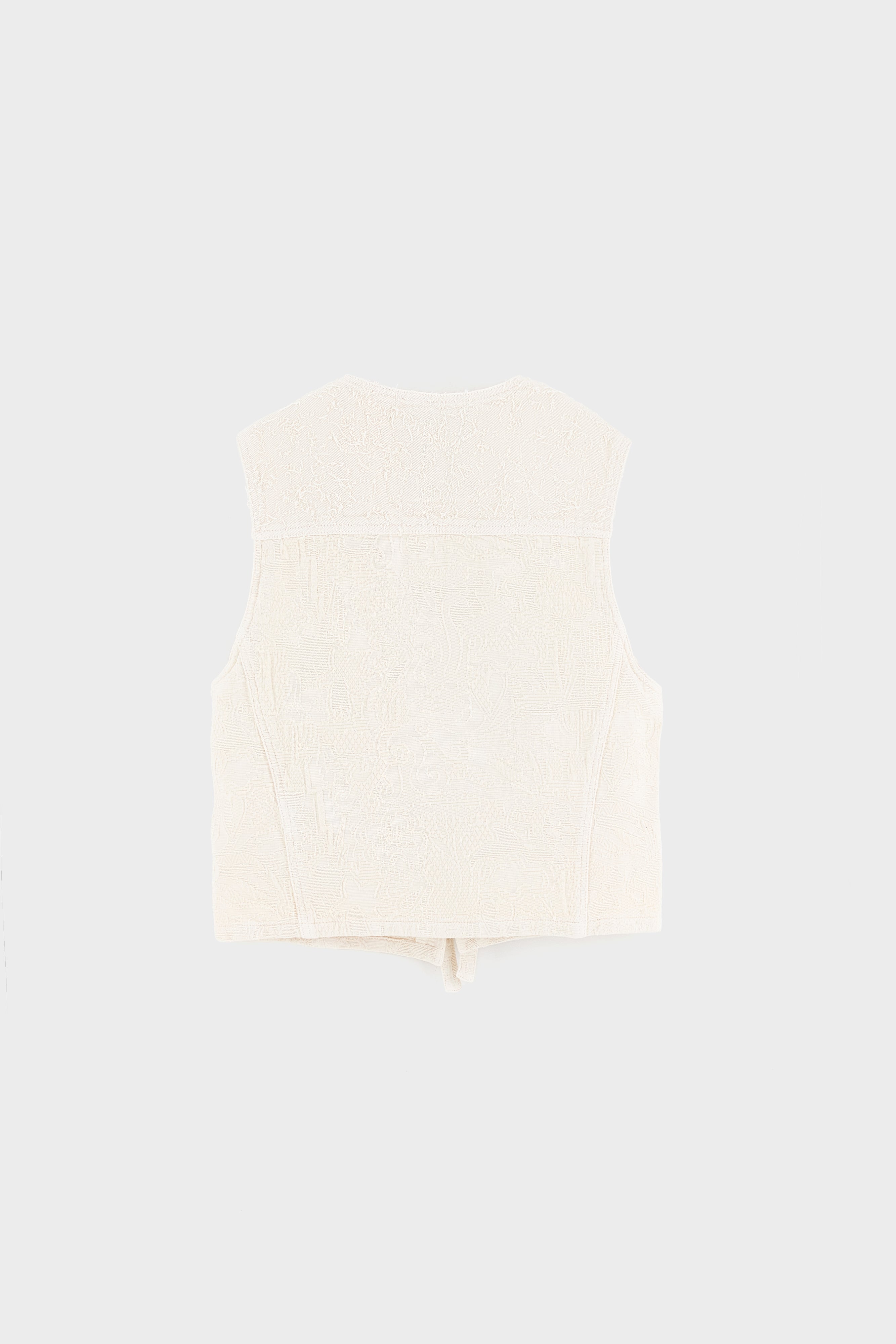 Lia Vest  (261 / W / ECRU)