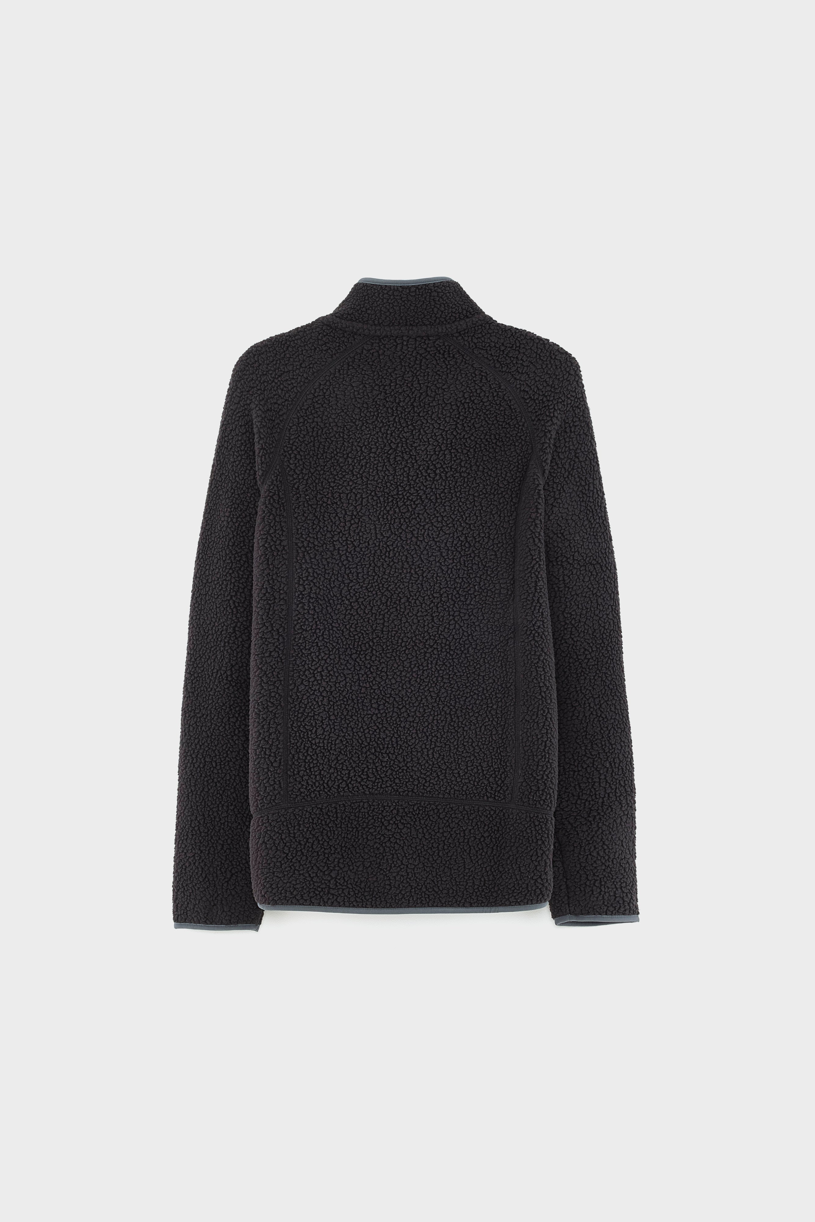 Men's Retro Pile Fleece Jacket  (252 / M / BLACK)