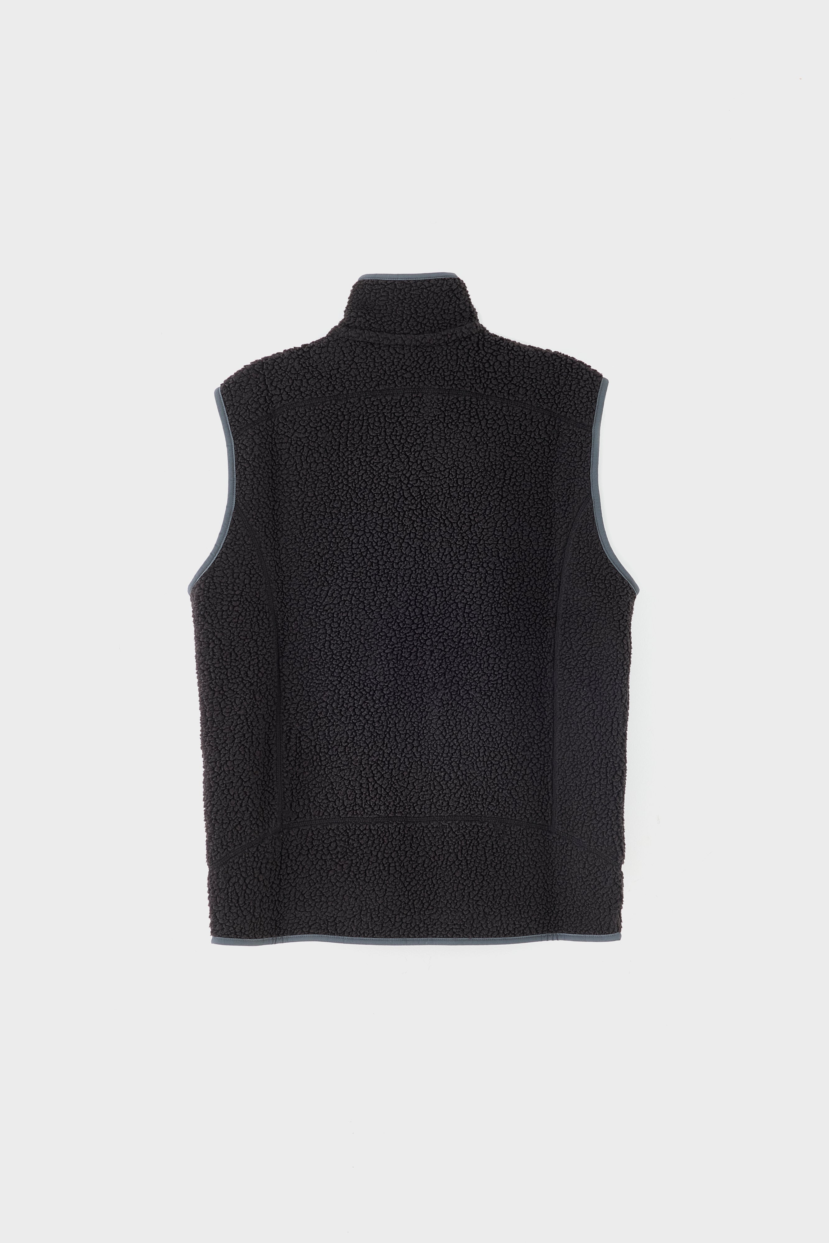 Men's Retro Pile Fleece Vest  (252 / M / BLACK)
