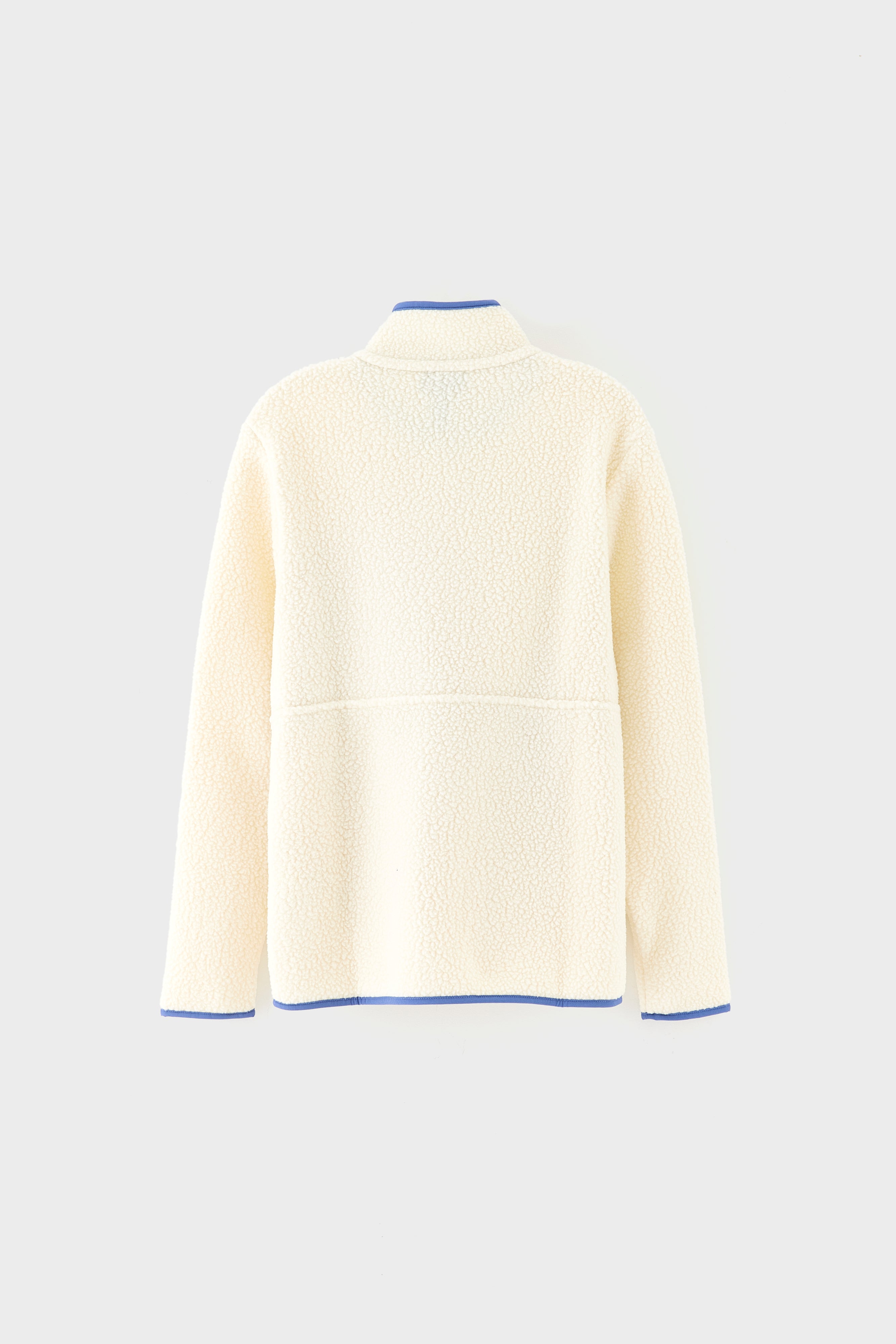 Women's Retro Pile Marsupial Pullover  (252 / W / BEIGE)