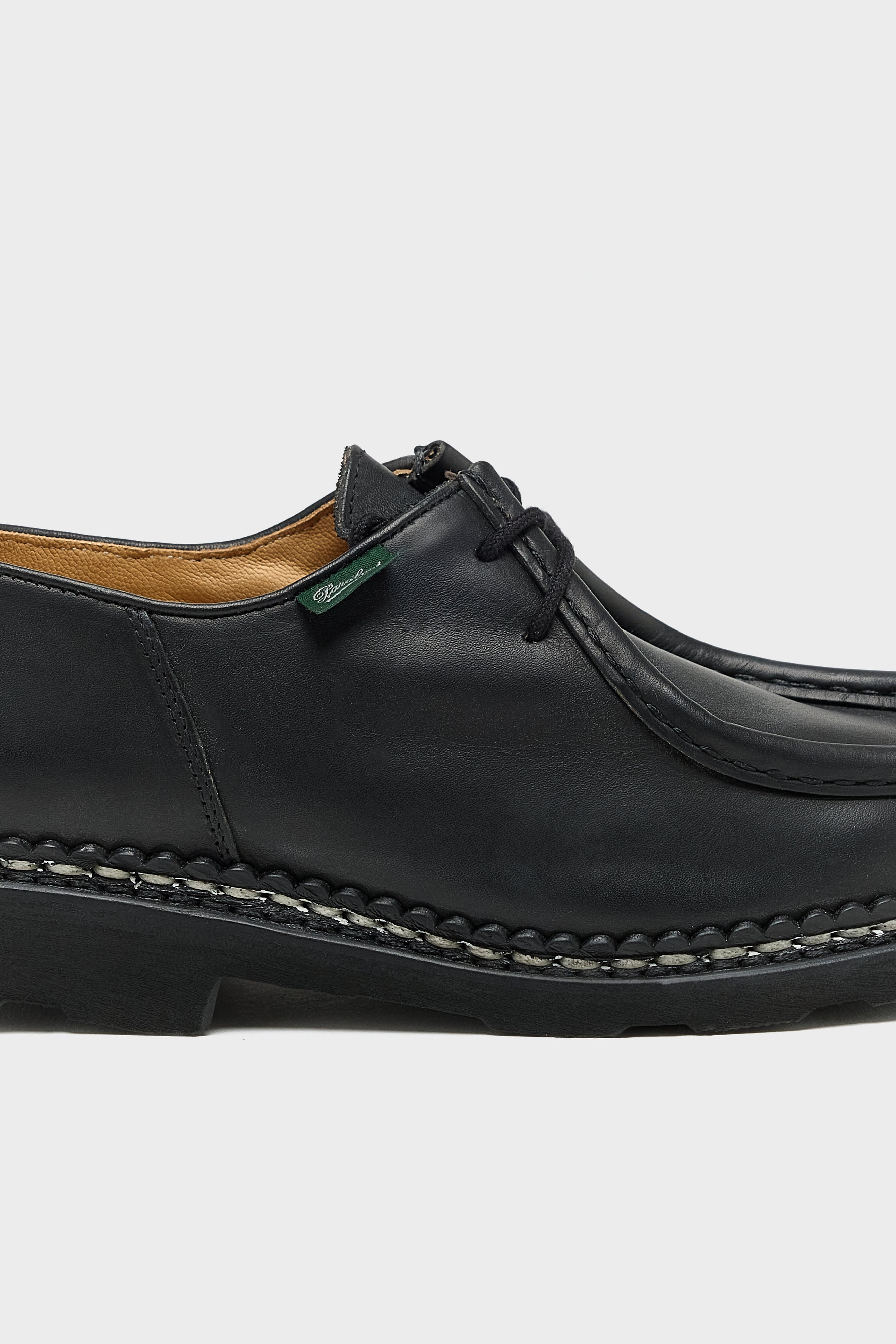 Michael Leather Derby Shoes for Women (252 / W / BLACK)