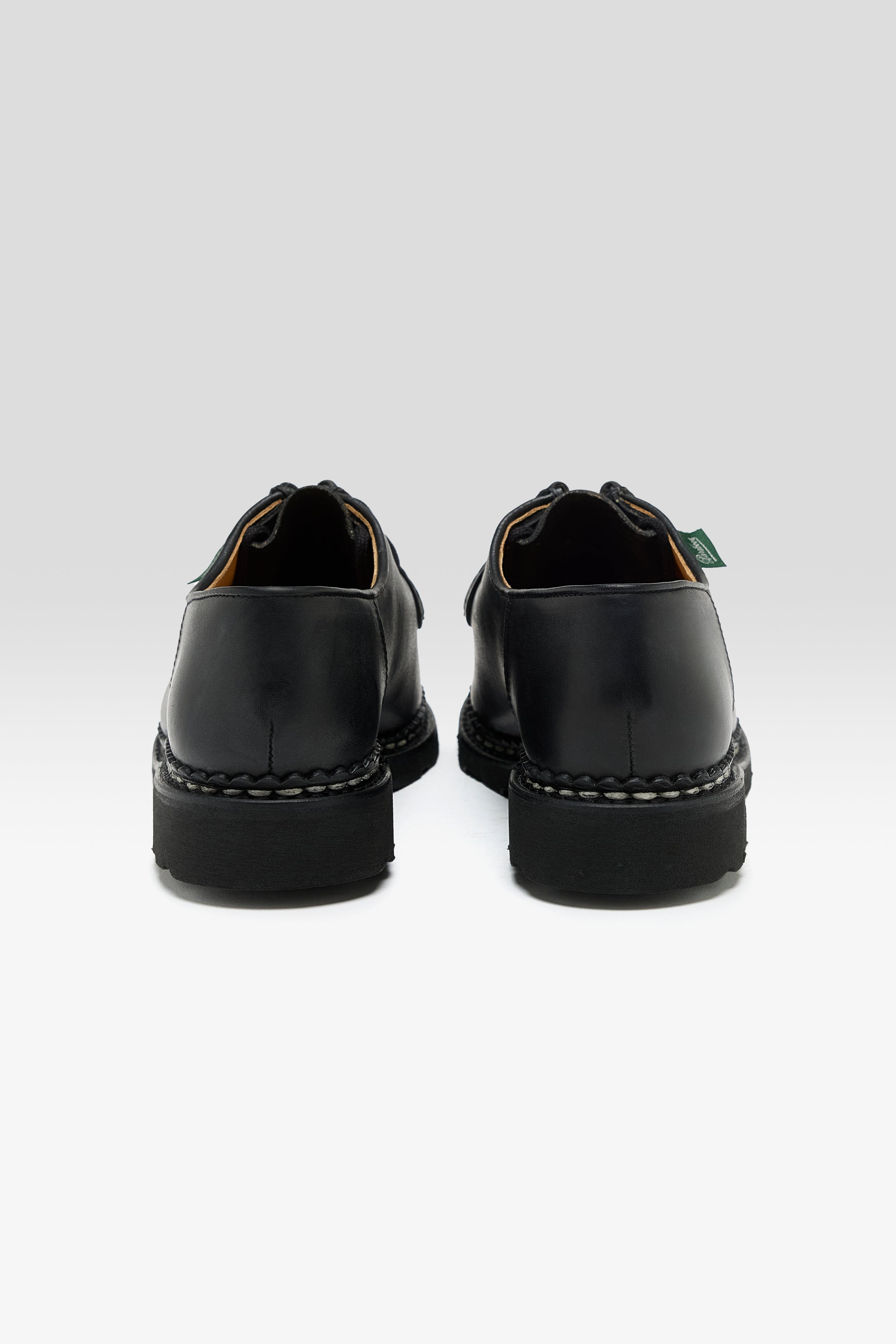 Michael Leather Derby Shoes for Women (252 / W / BLACK)