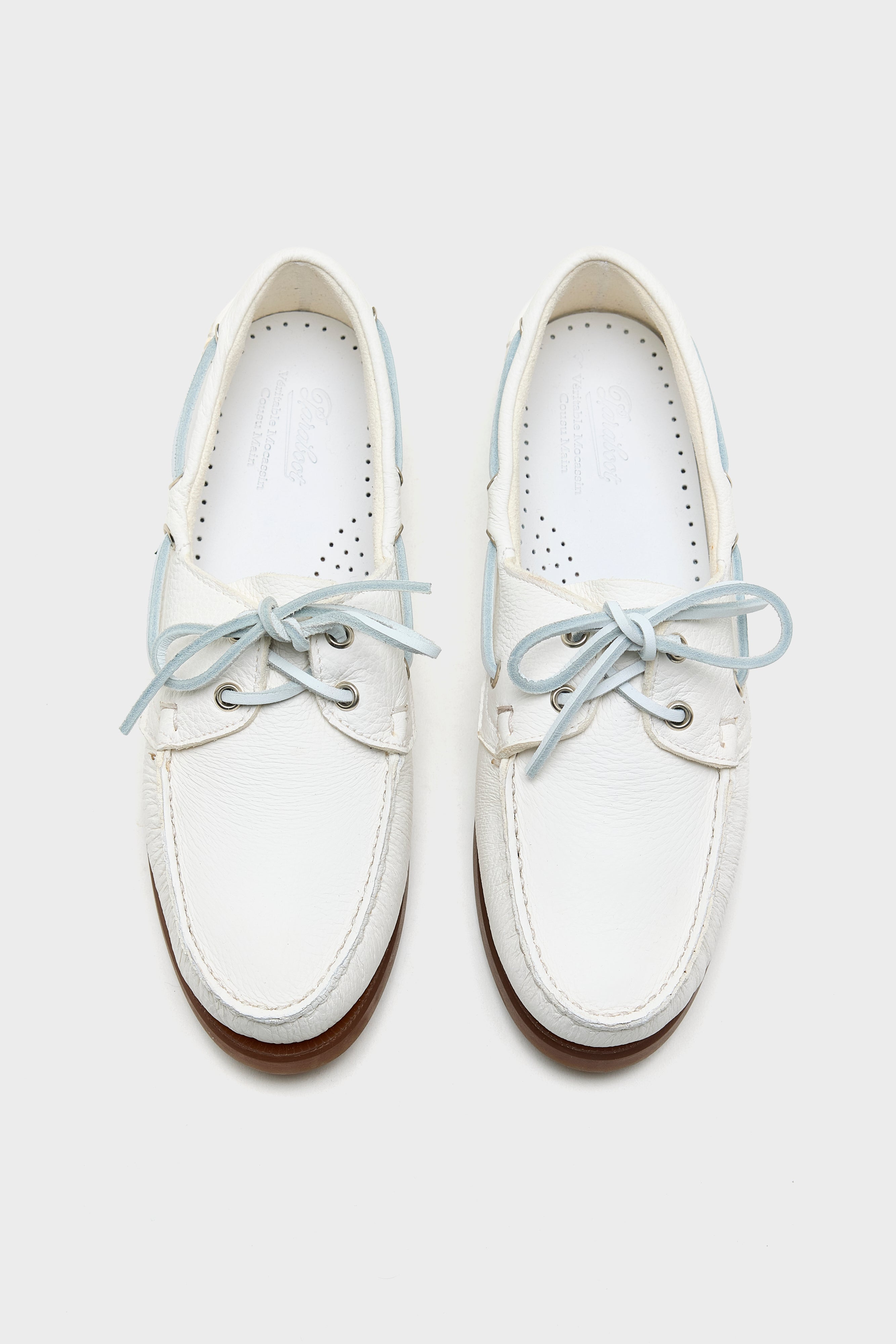 Barth Boat Shoes for Women  (261 / W / WHITE)