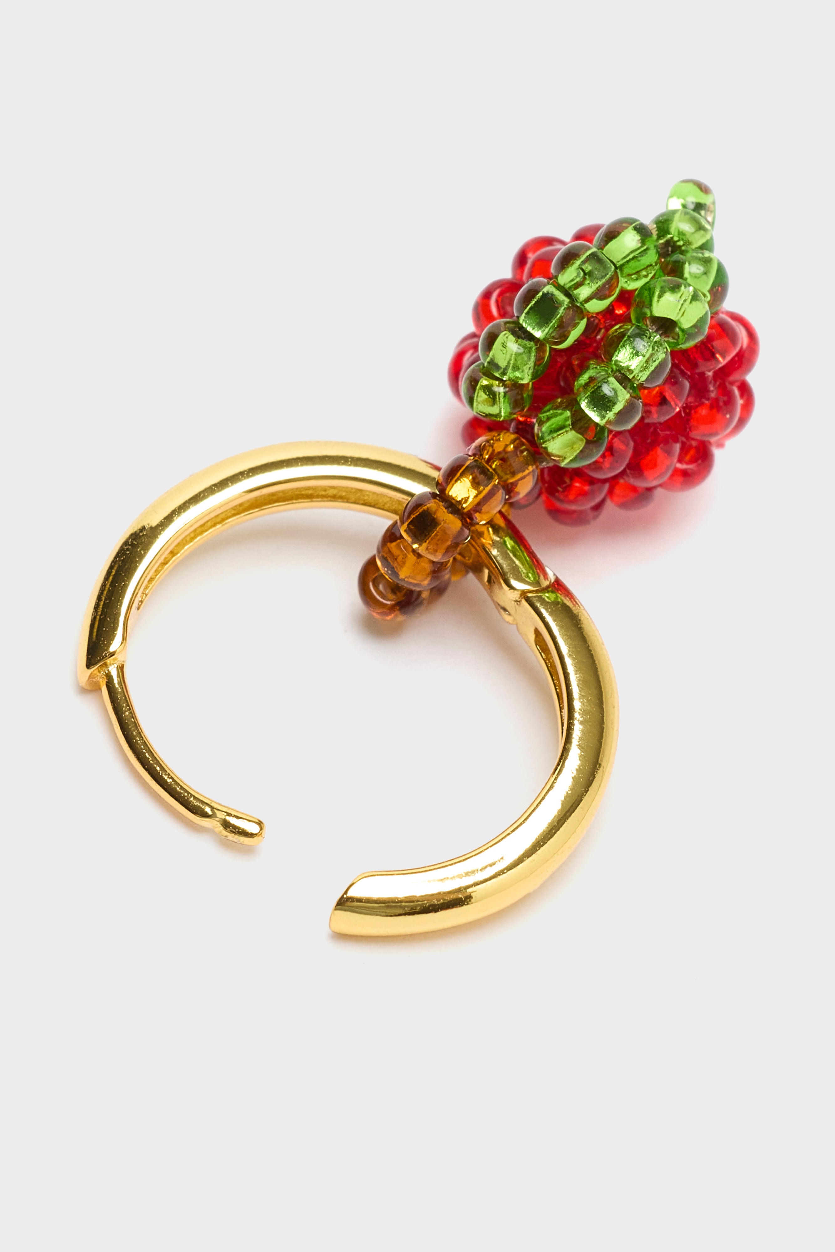 Mini Apple Earring  (261 / W / GOLD)