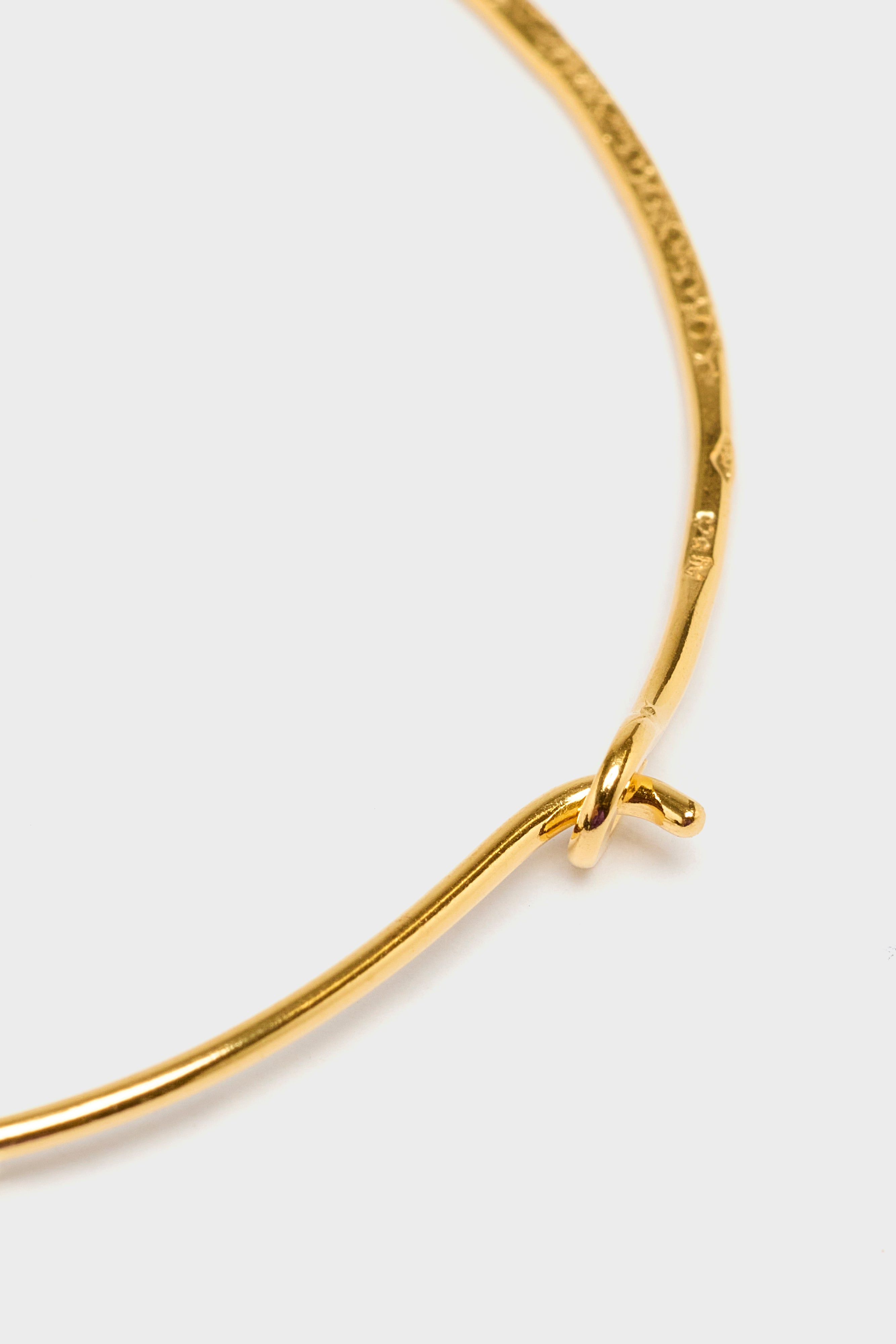 Large Hoop Earrings  (252 / W / GOLD)