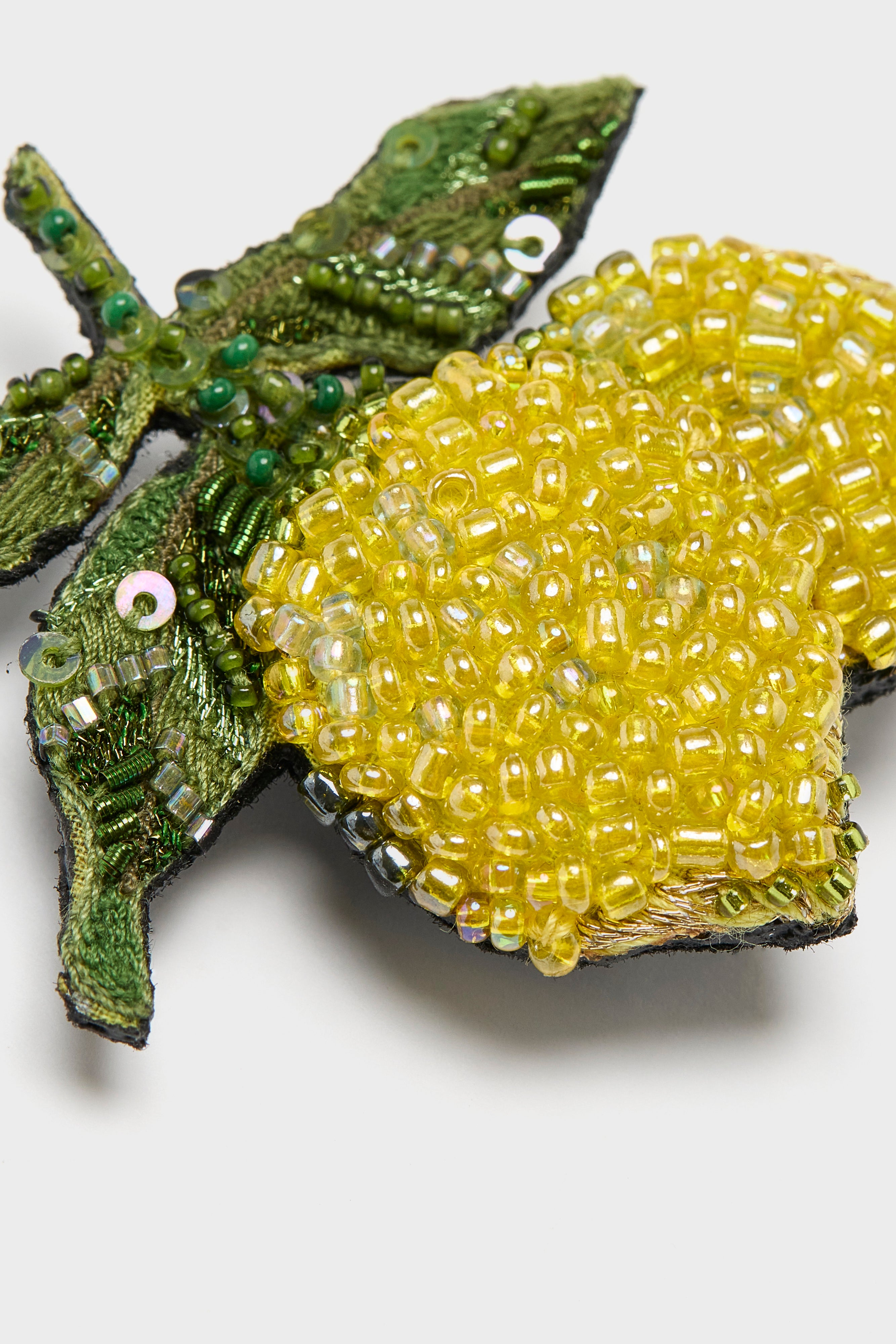 Amalfi Lemons Brooch Pin  (261 / W / YELLOW)