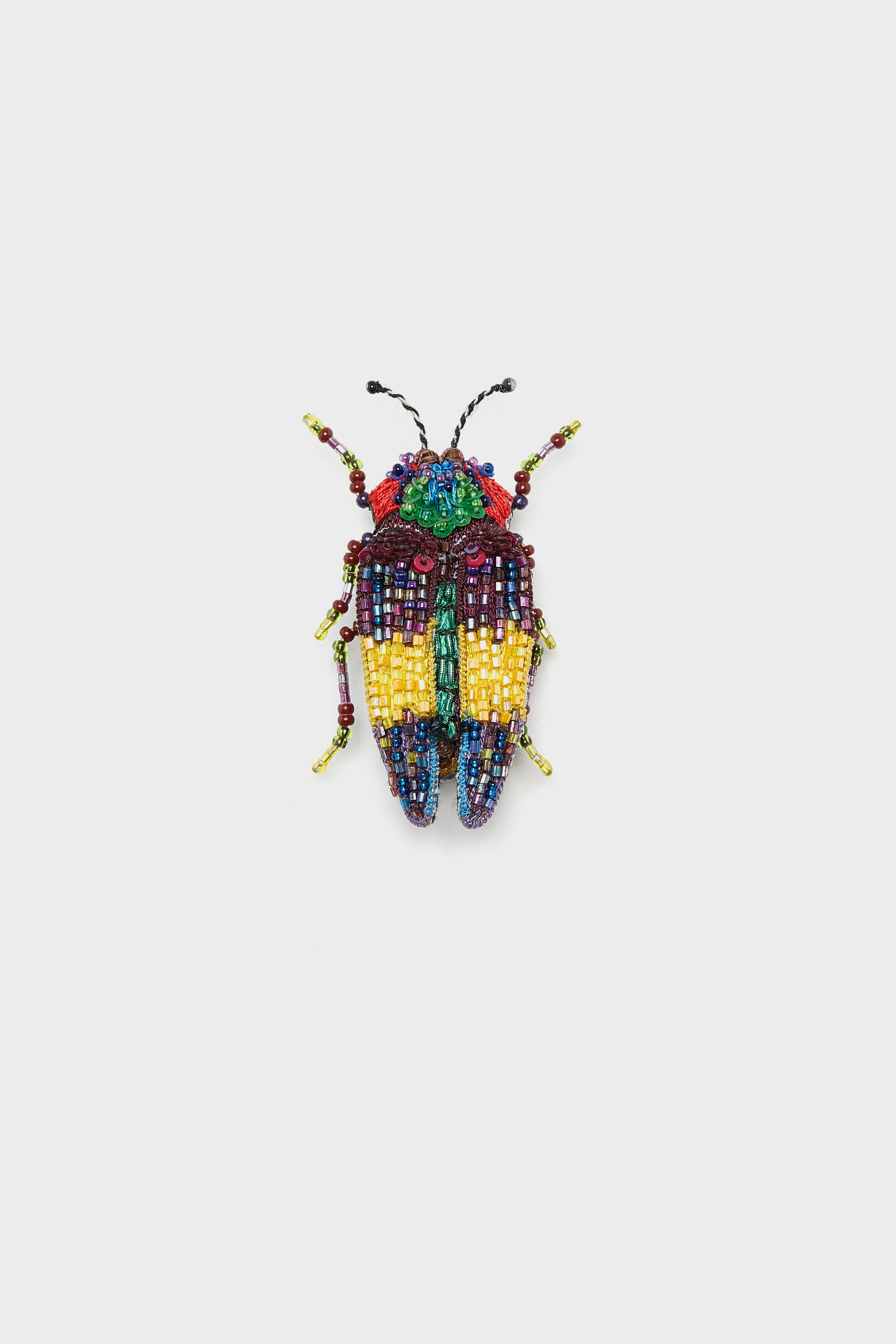 Rebbie's Jewel Beetle Brooch Pin For Women | Bellerose