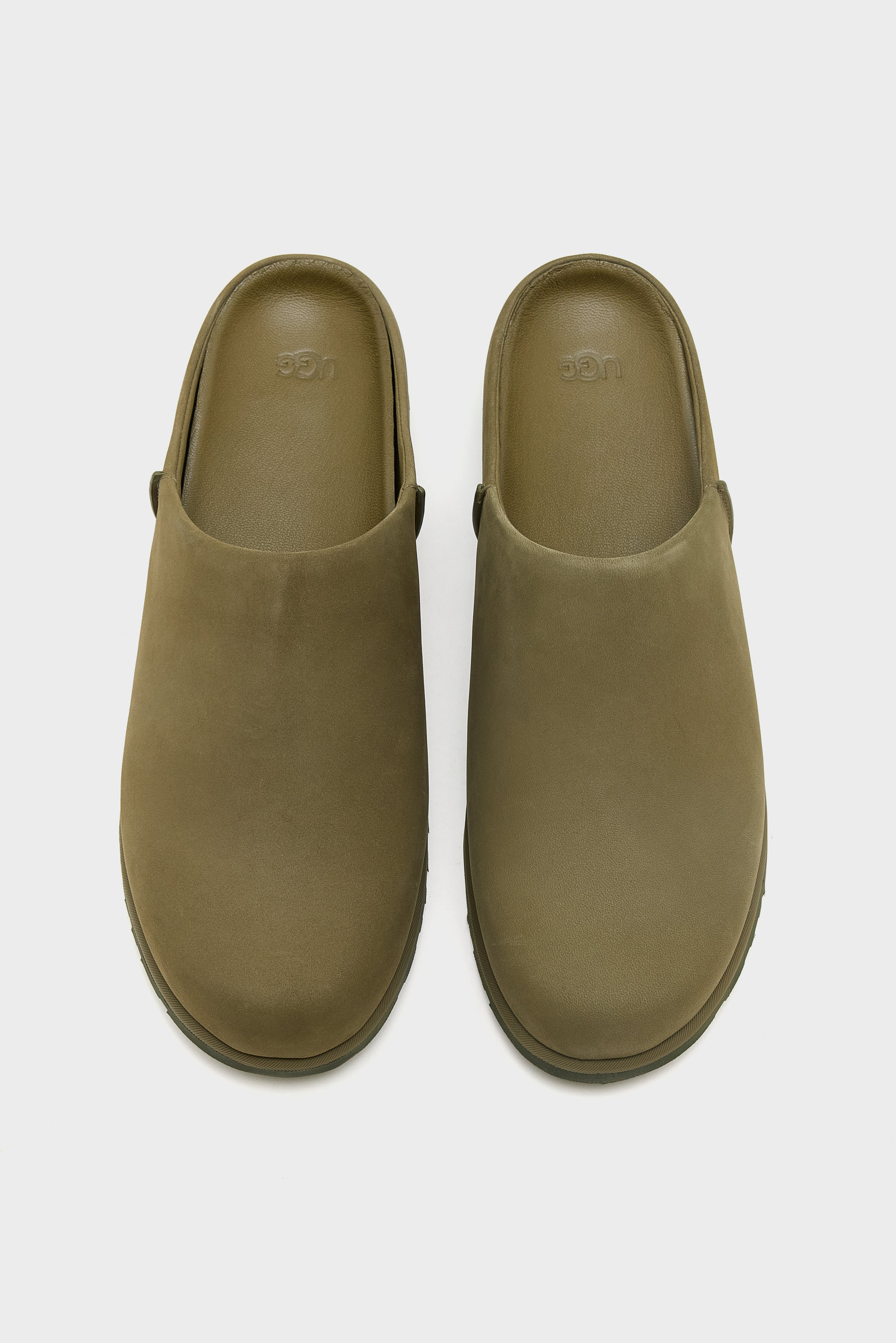 Otzo Clogs for Men  (261 / M / DARK OLIVE)
