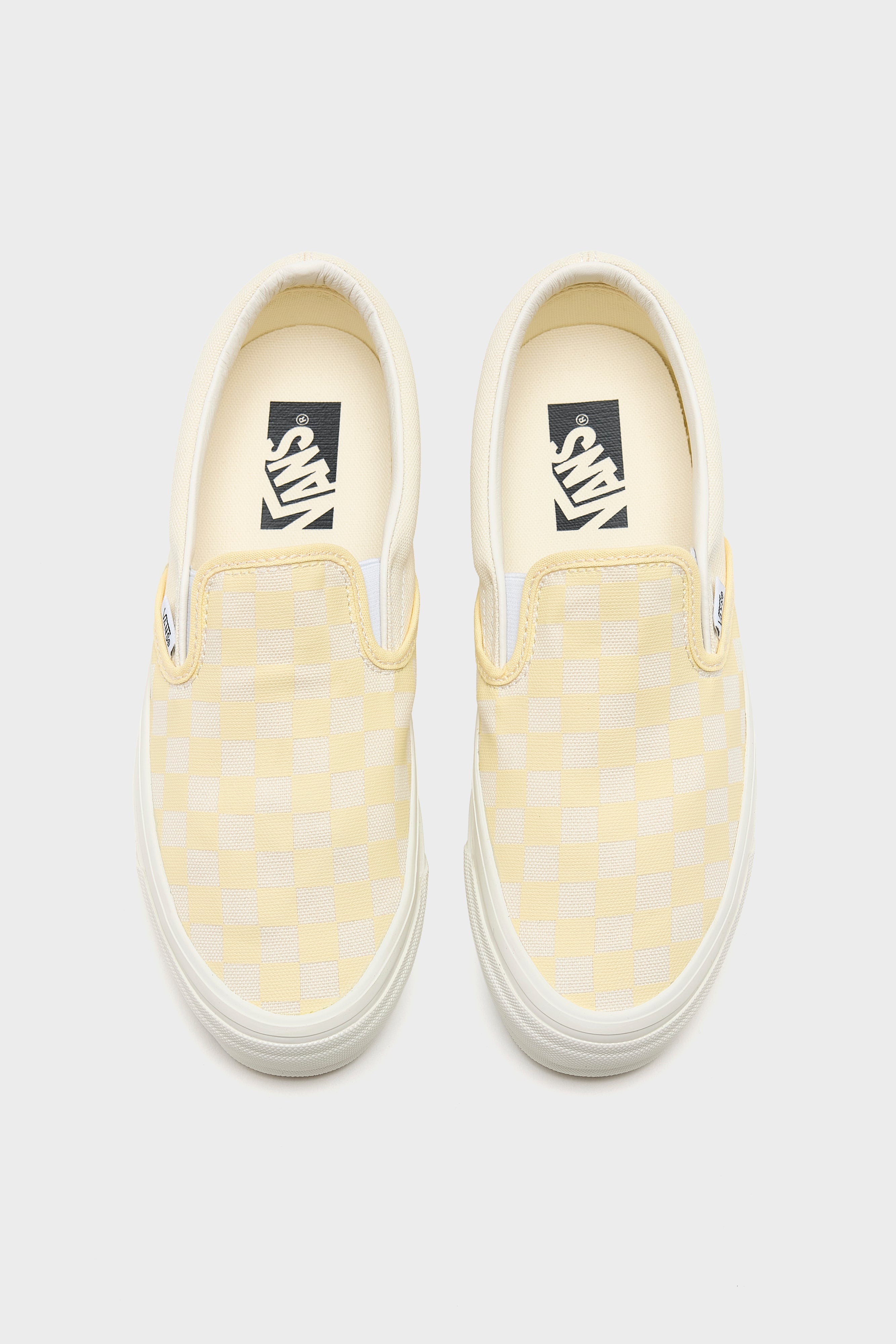 Classic Slip-On Checkerboard Shoes for Women  (261 / W / YELLOW)