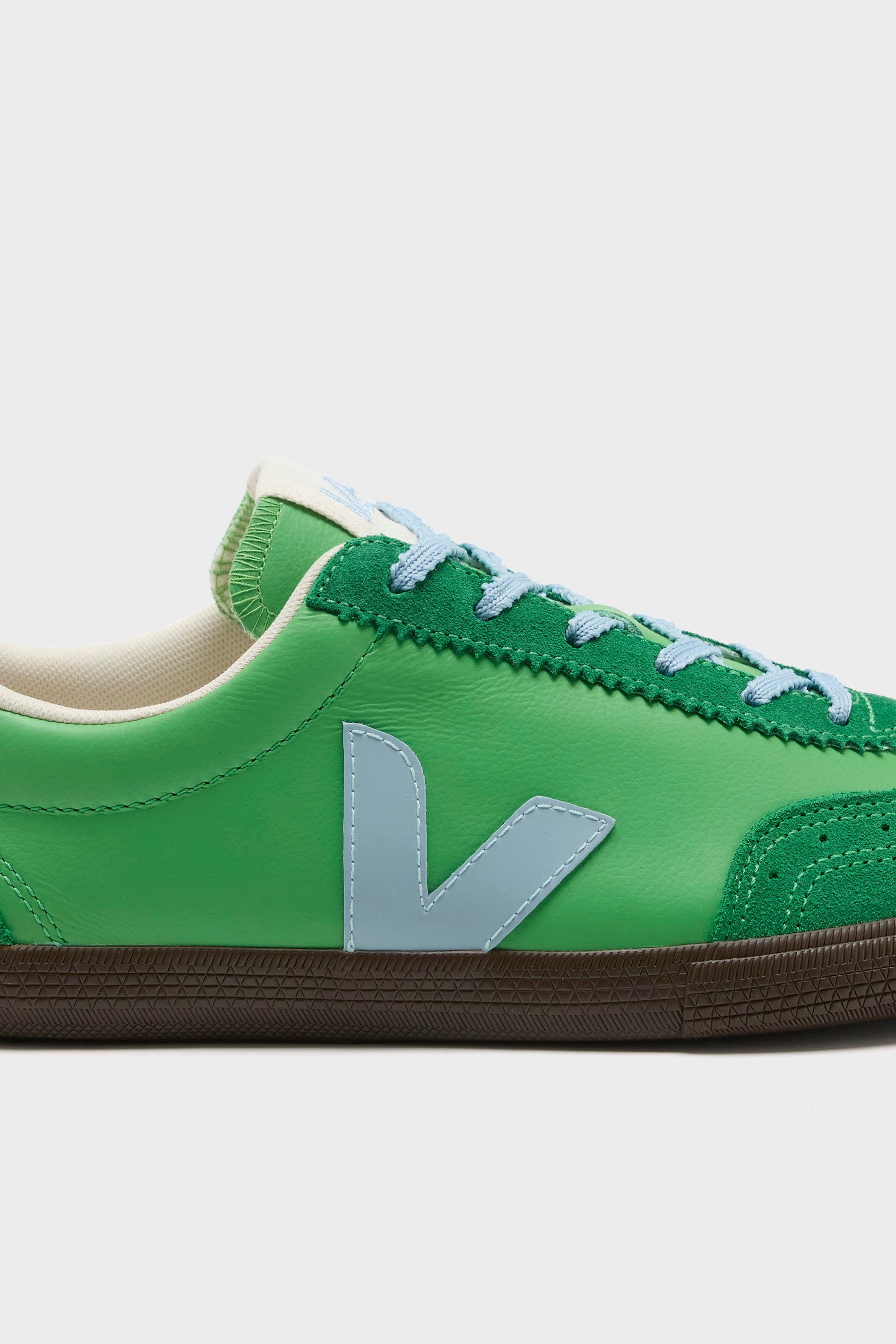 Volley O.T. Leather for Women  (261 / W / FLUO GREEN)