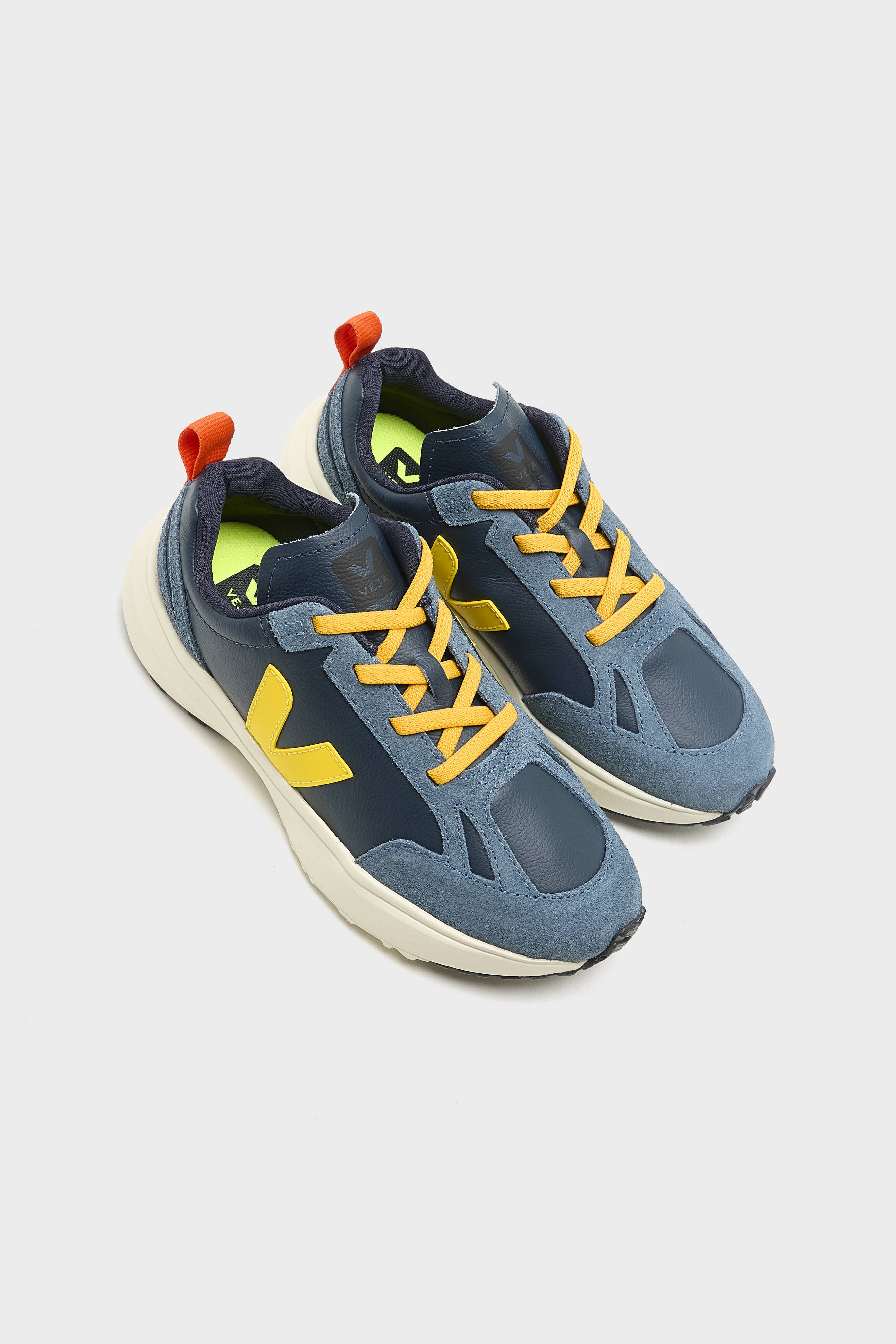 Canary Leather for Kids  (261 / B / NAVY)